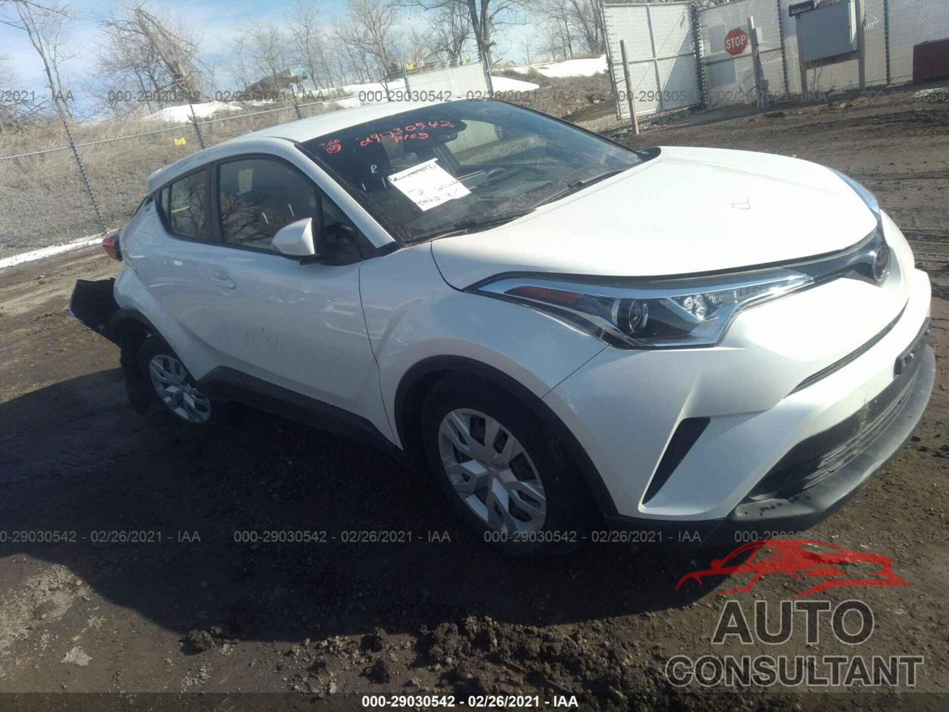 TOYOTA C-HR 2019 - JTNKHMBX7K1026428