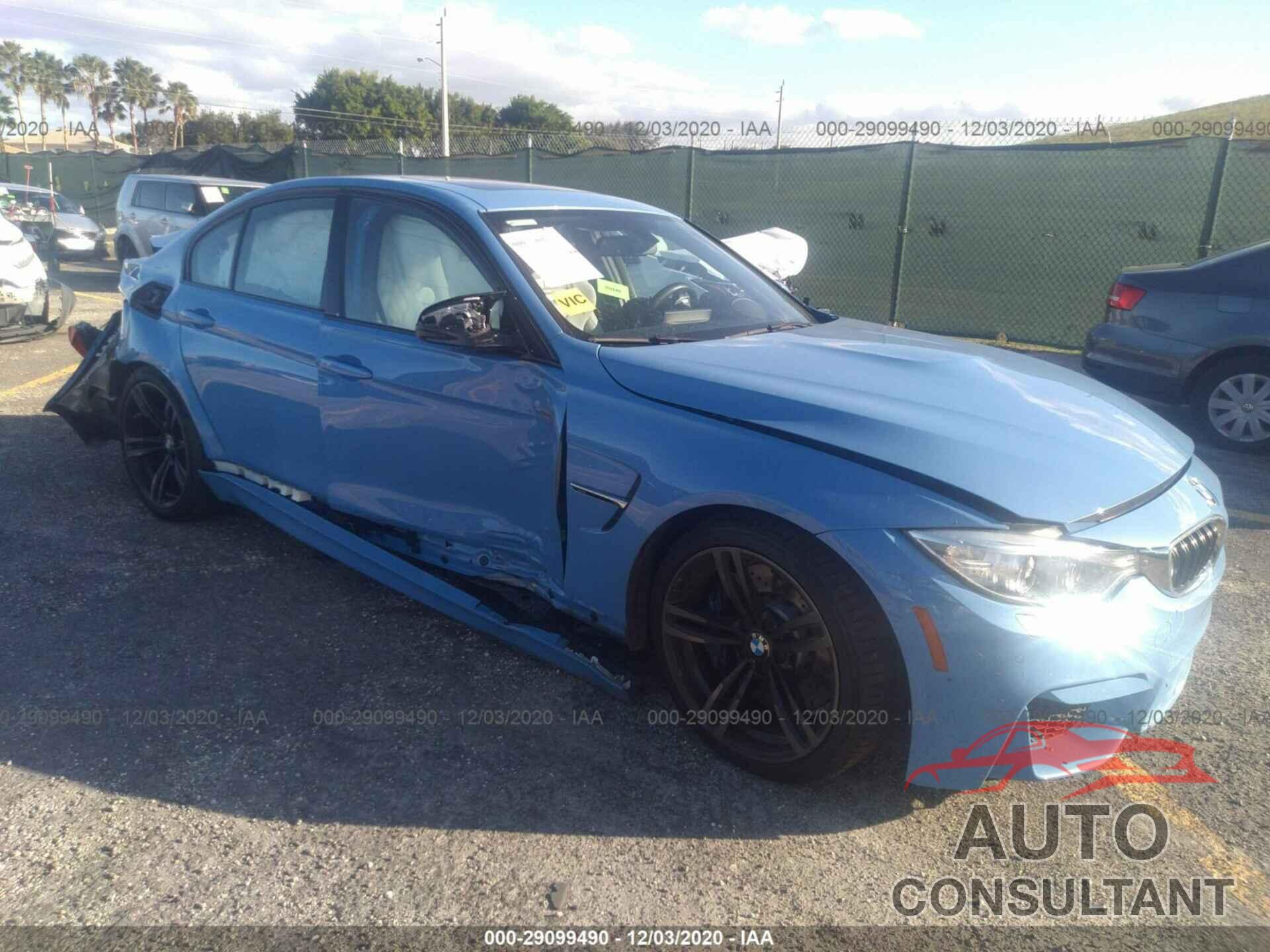 BMW M3 2016 - WBS8M9C56G5D30270