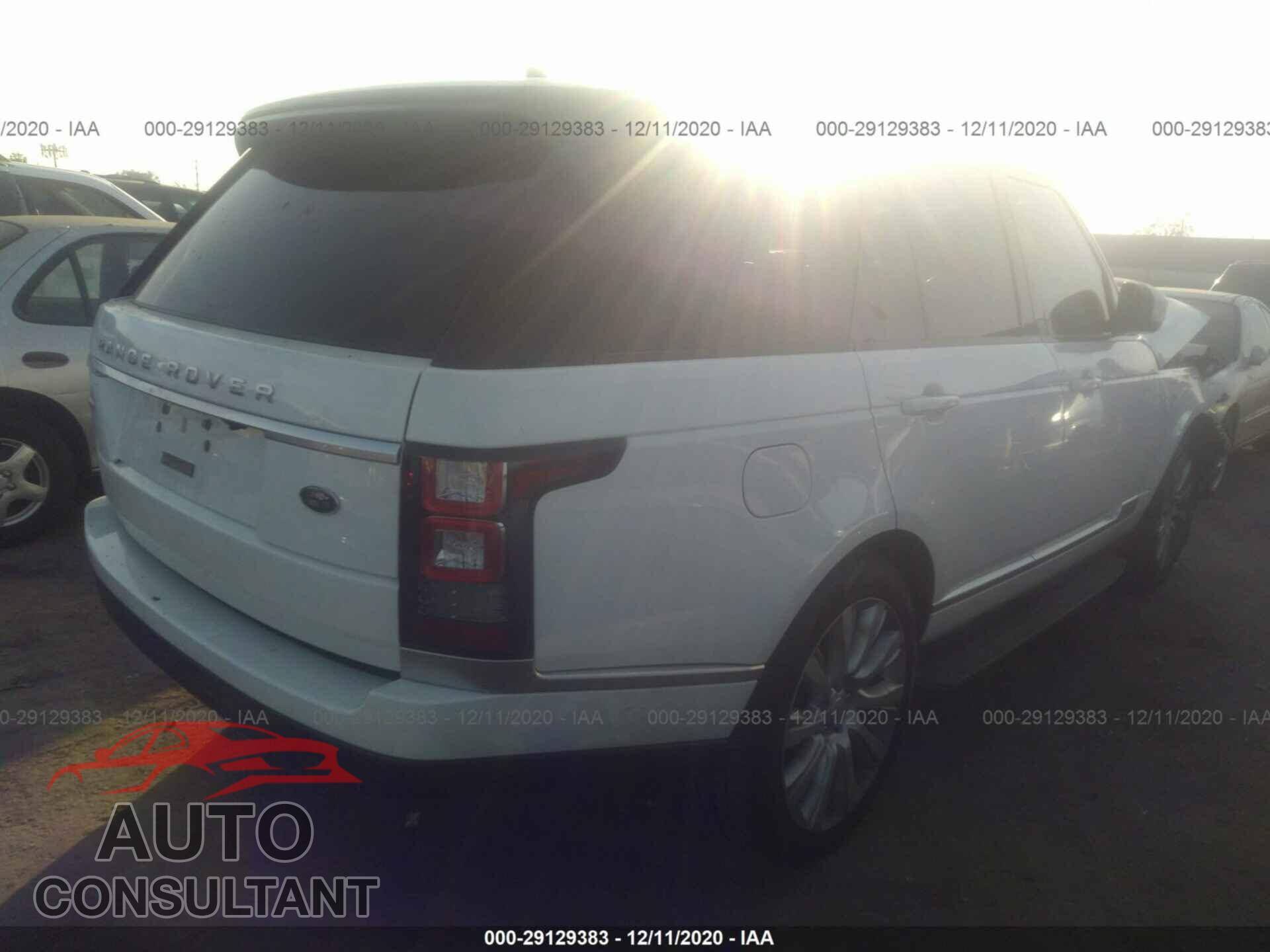 LAND ROVER RANGE ROVER 2016 - SALGS2EF2GA246286