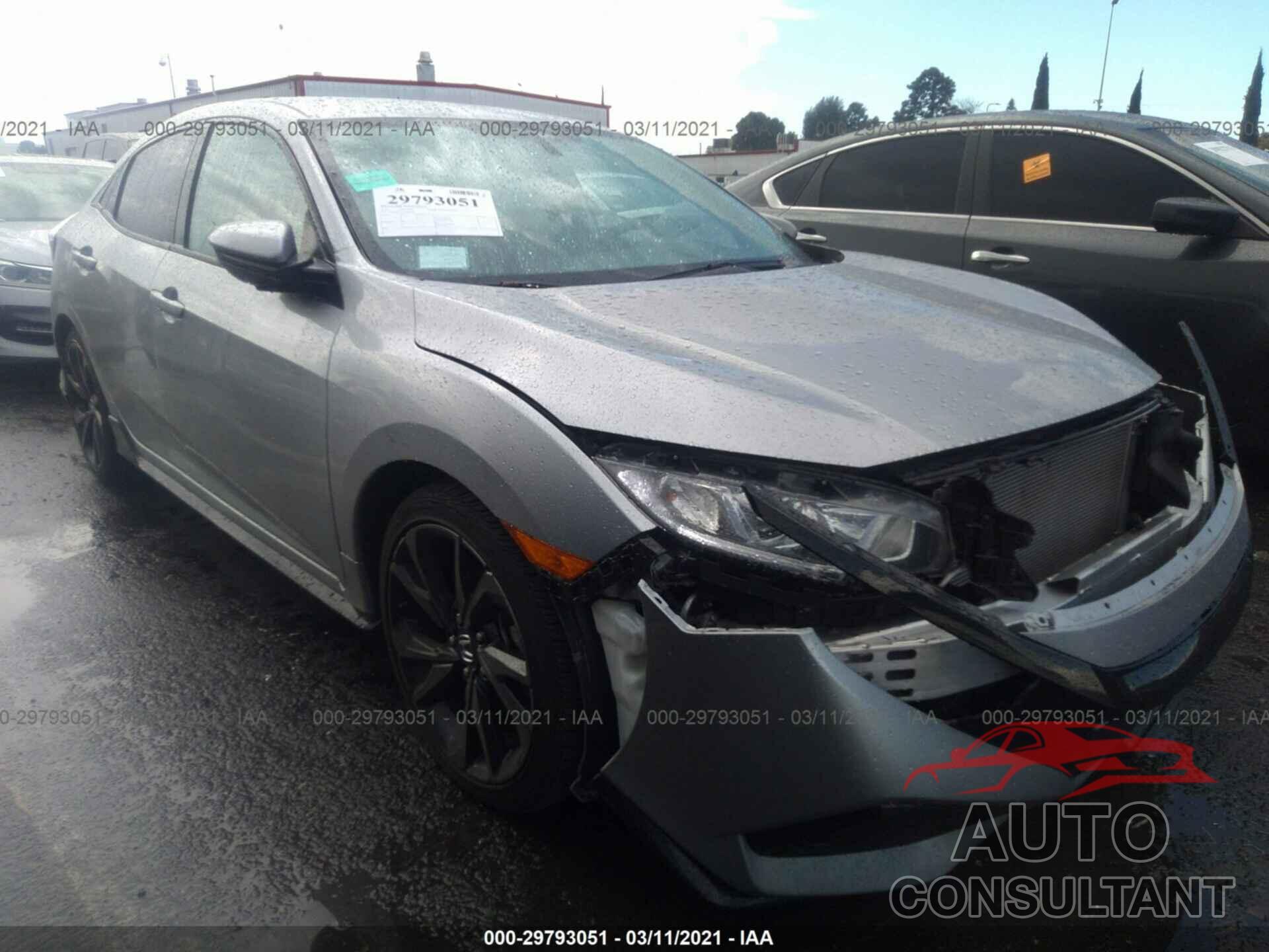 HONDA CIVIC HATCHBACK 2018 - SHHFK7H47JU404208