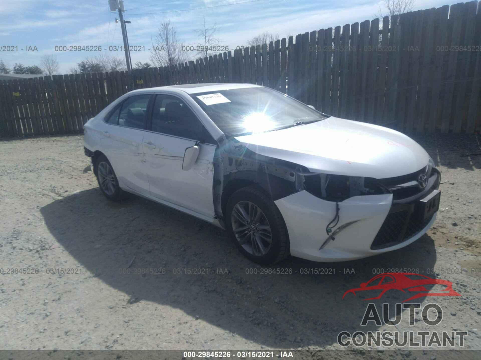 TOYOTA CAMRY 2017 - 4T1BF1FK7HU641619