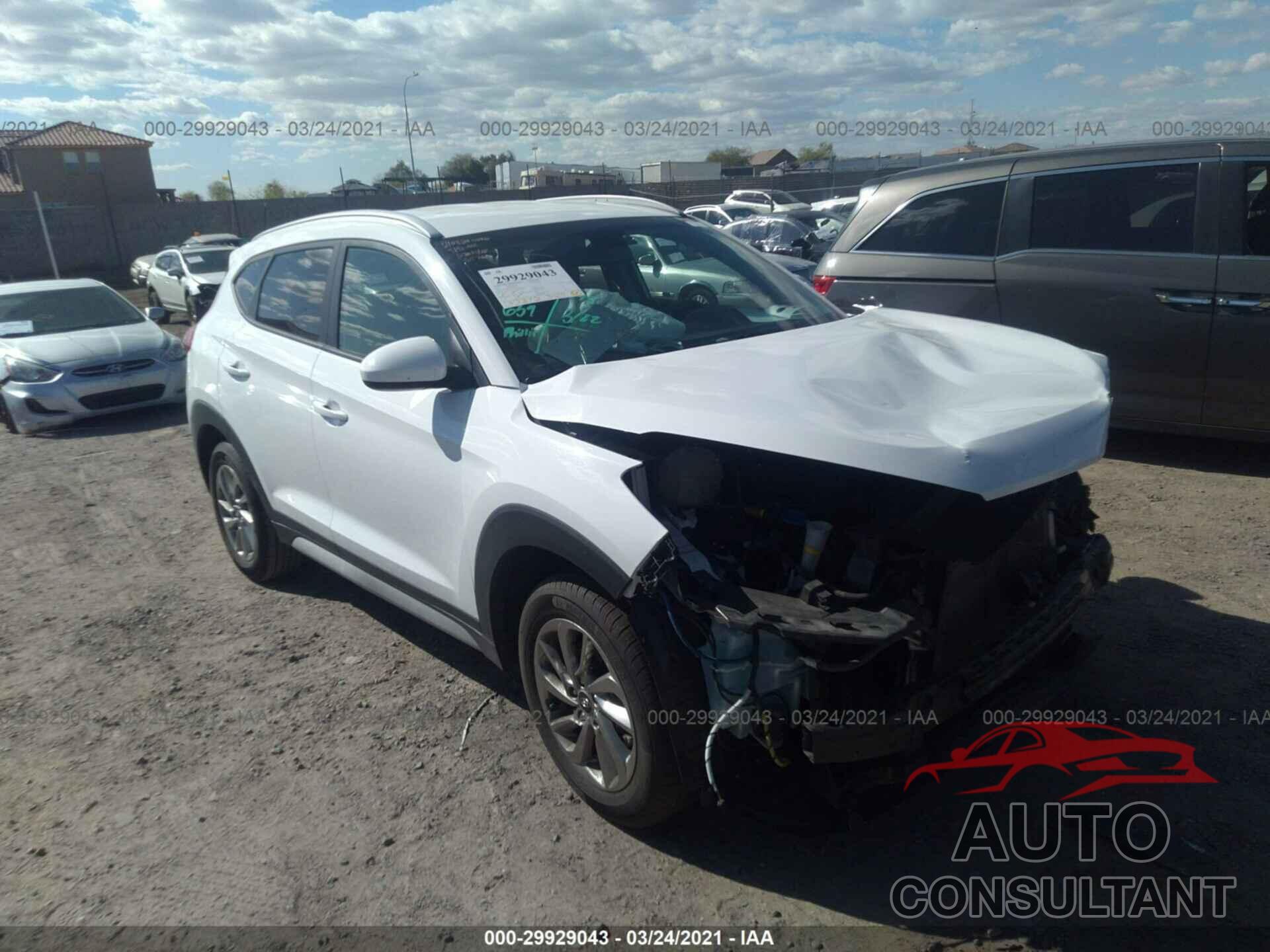 HYUNDAI TUCSON 2018 - KM8J33A47JU606576