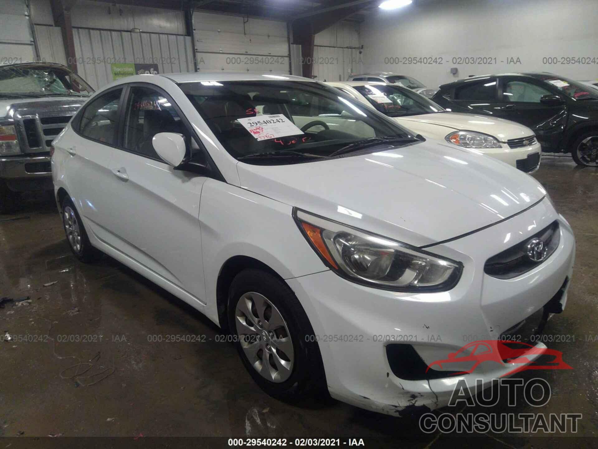 HYUNDAI ACCENT 2016 - KMHCT4AE0GU036341