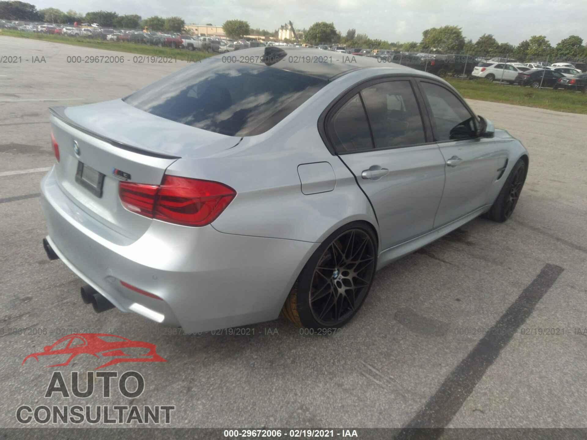 BMW M3 2018 - WBS8M9C59J5J79736