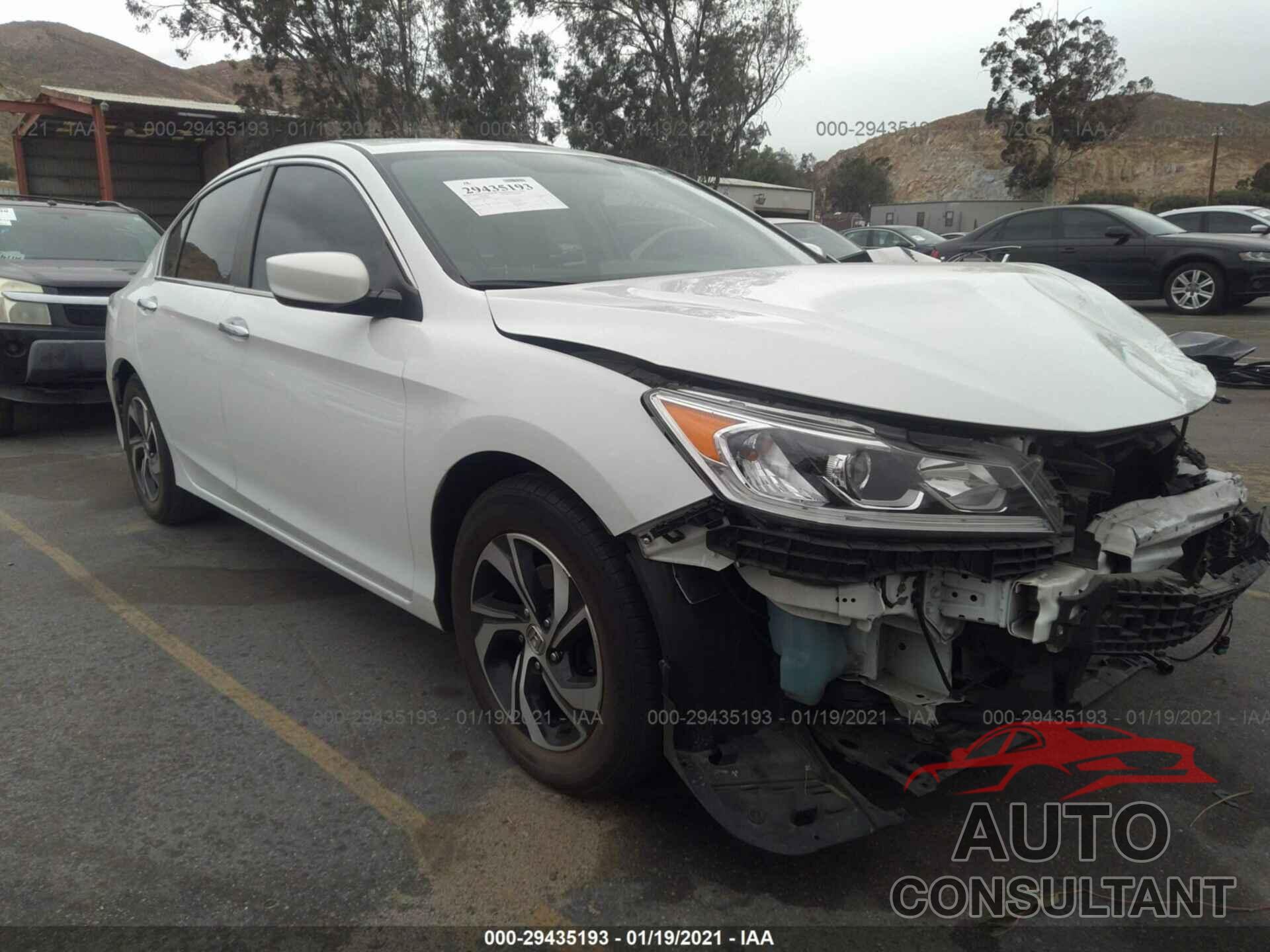 HONDA ACCORD SEDAN 2016 - 1HGCR2F31GA023793