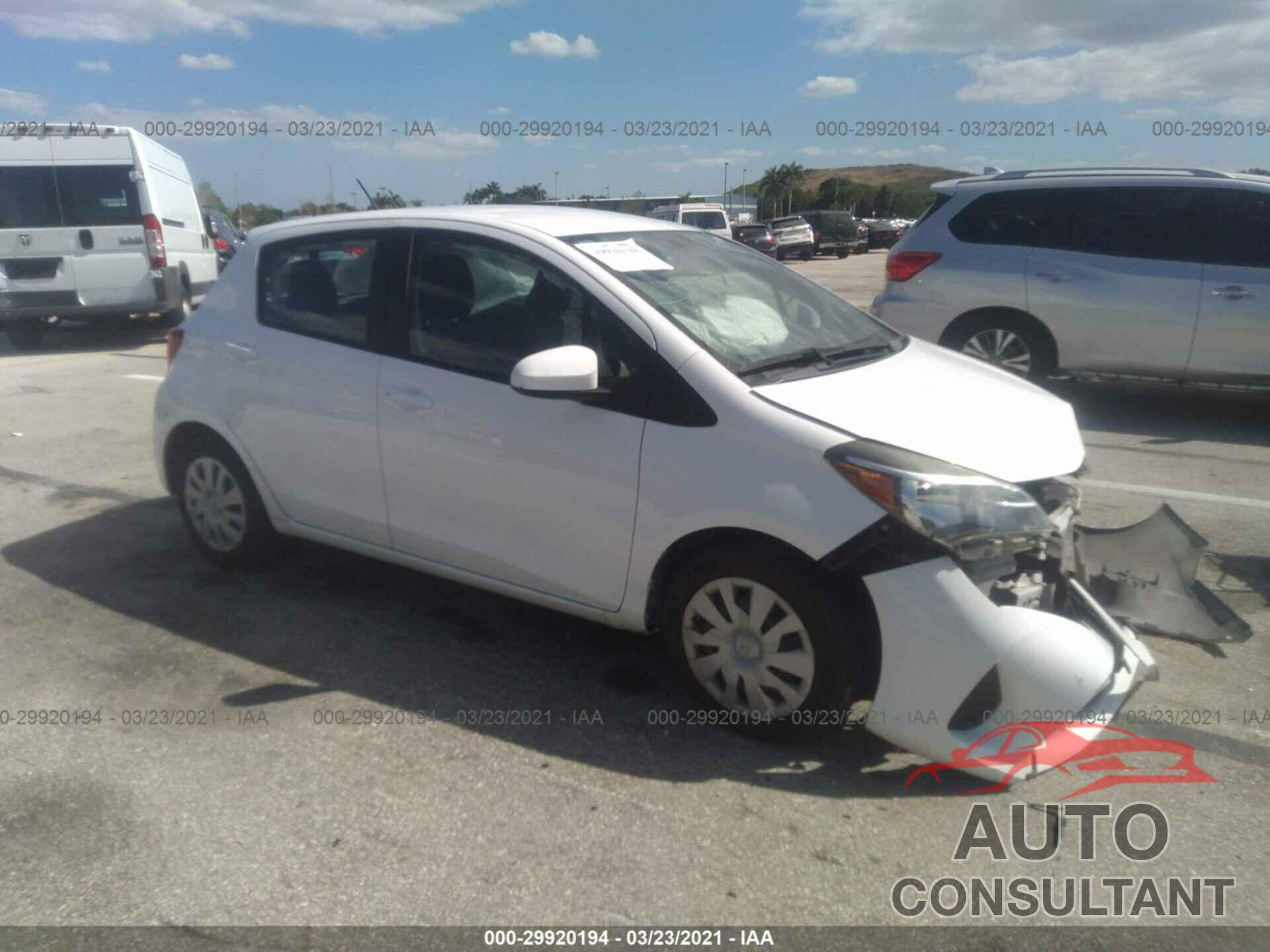 TOYOTA YARIS 2016 - VNKKTUD30GA060304