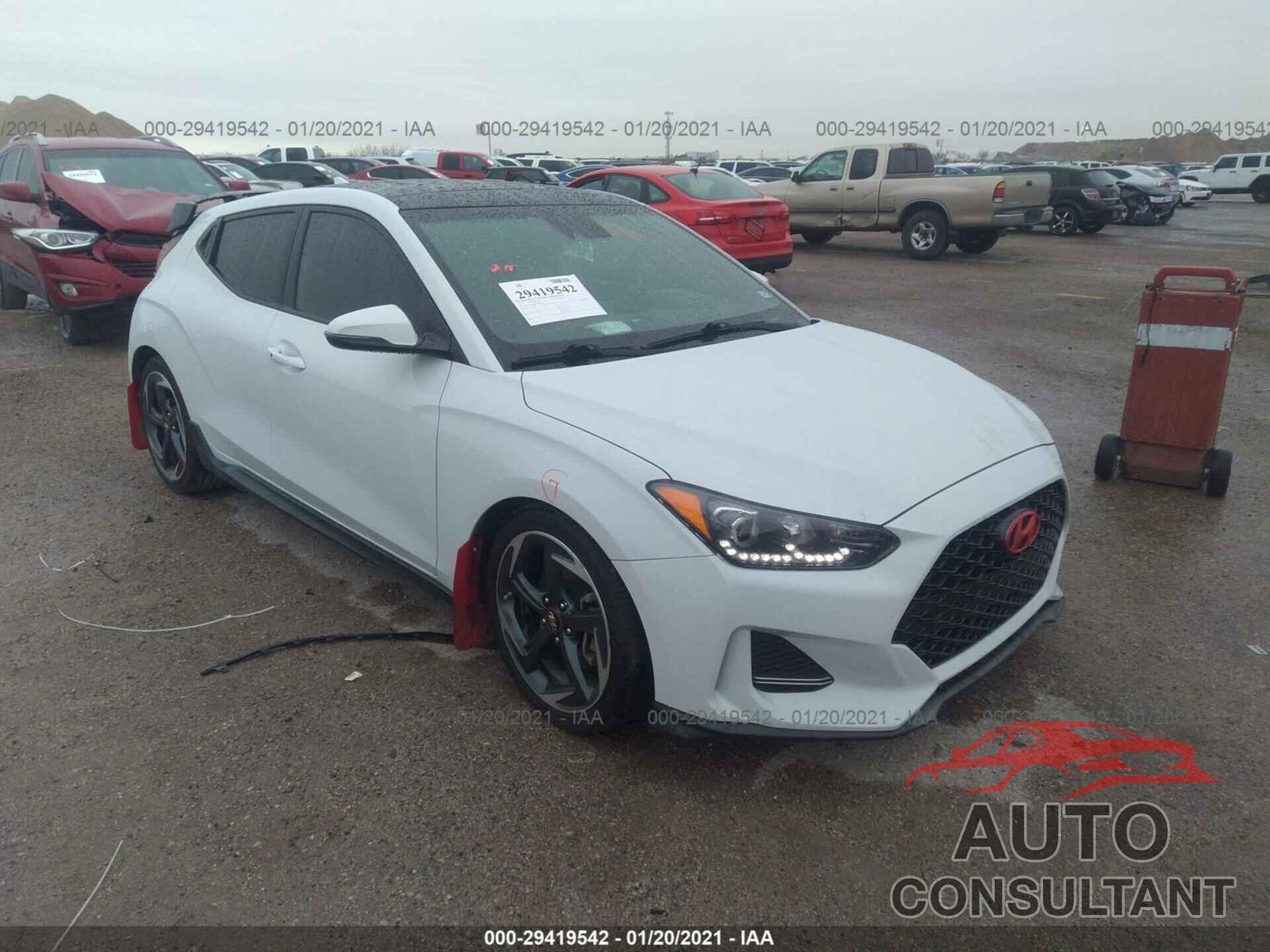 HYUNDAI VELOSTER 2019 - KMHTH6AB4KU006061