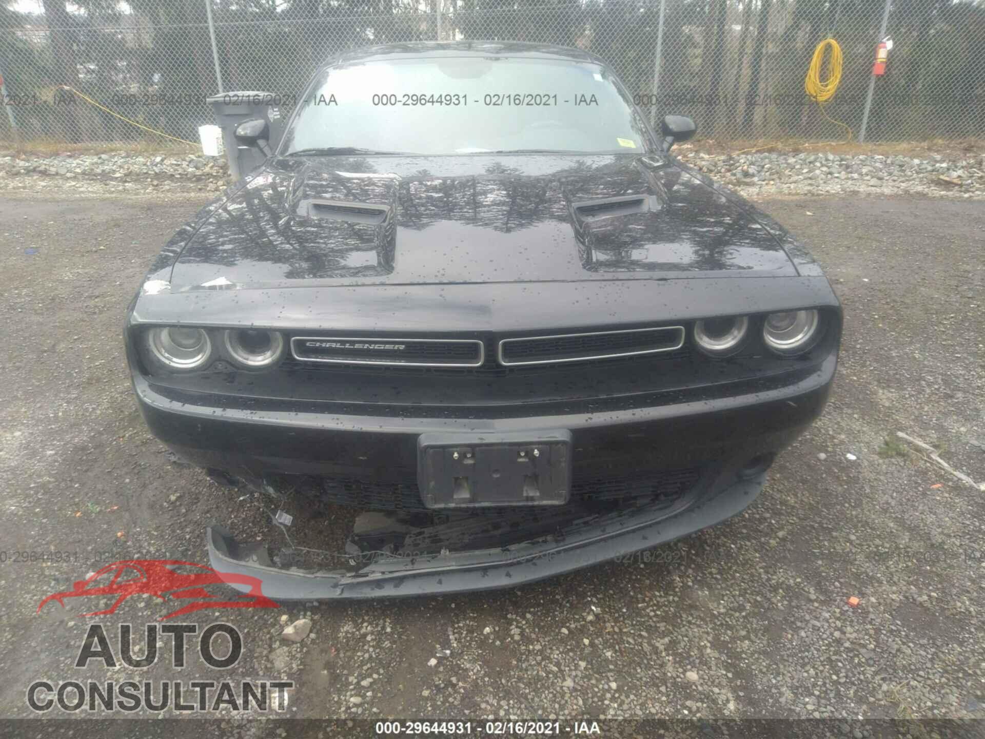 DODGE CHALLENGER 2016 - 2C3CDZAG0GH108324