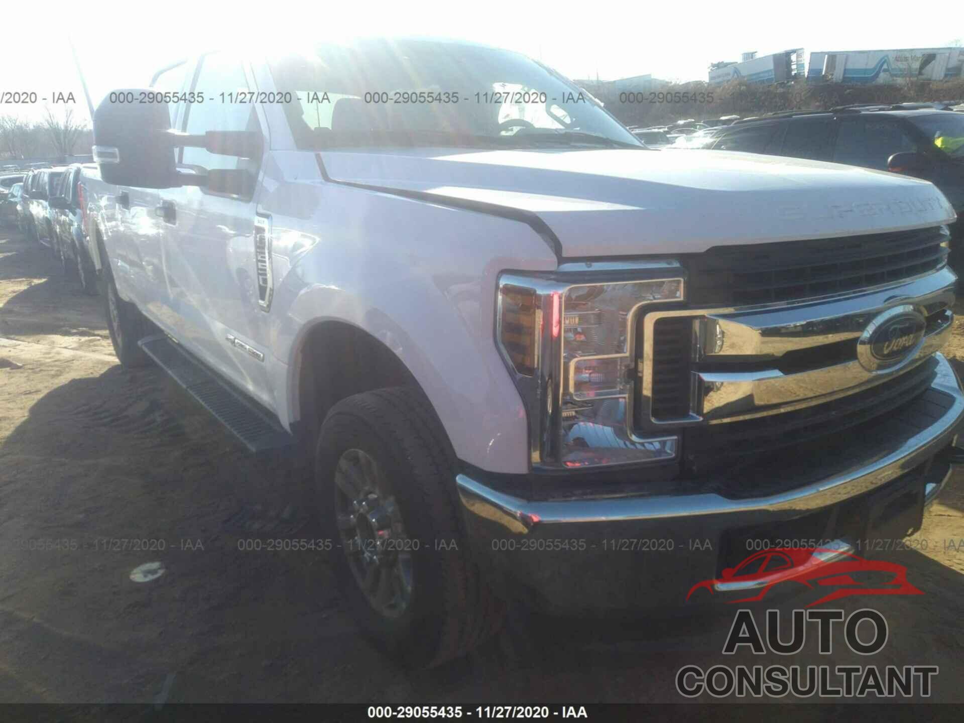 FORD SUPER DUTY F-250 SRW 2019 - 1FT7W2BT7KEE65610