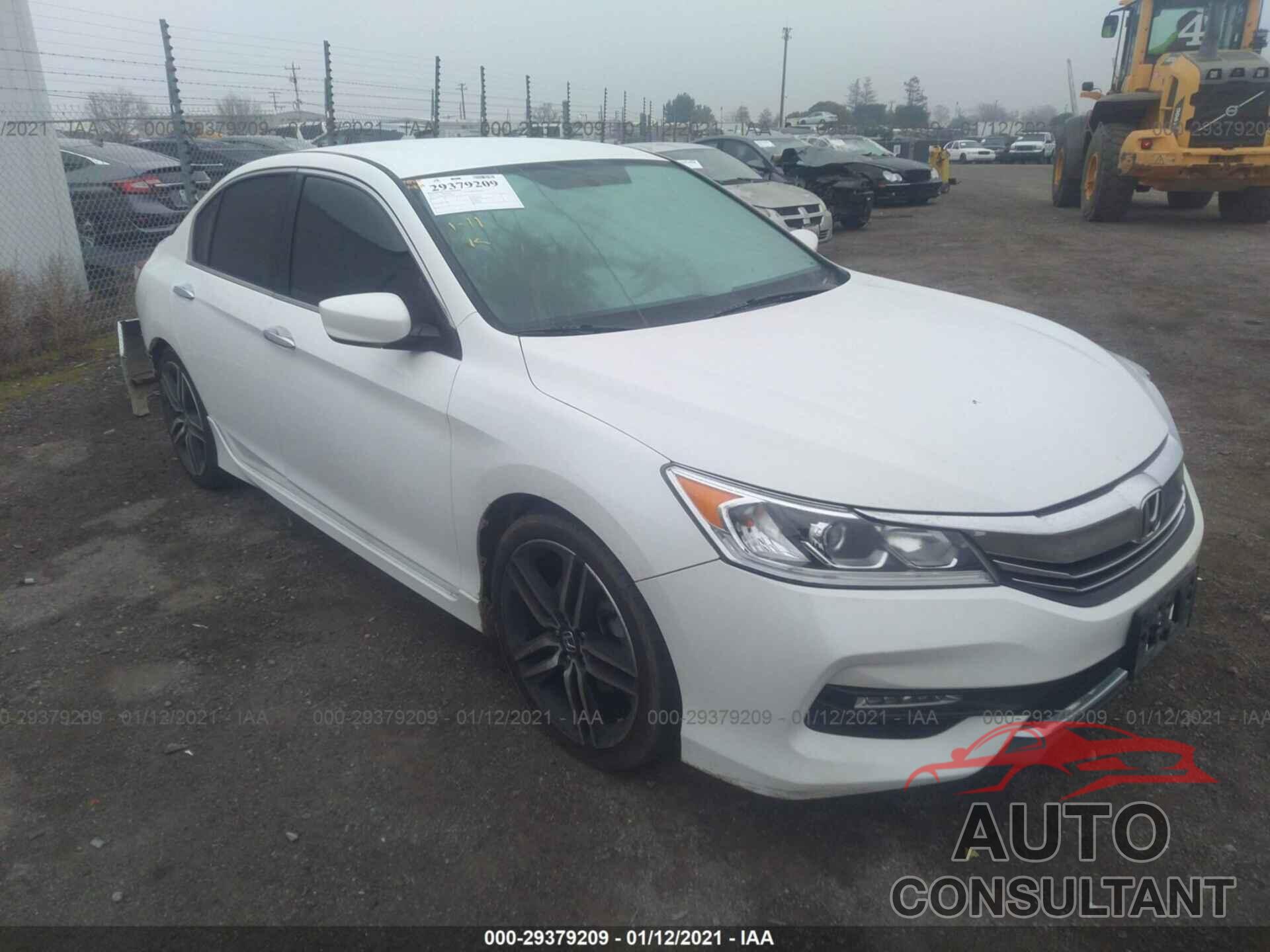 HONDA ACCORD SEDAN 2016 - 1HGCR2F57GA158827