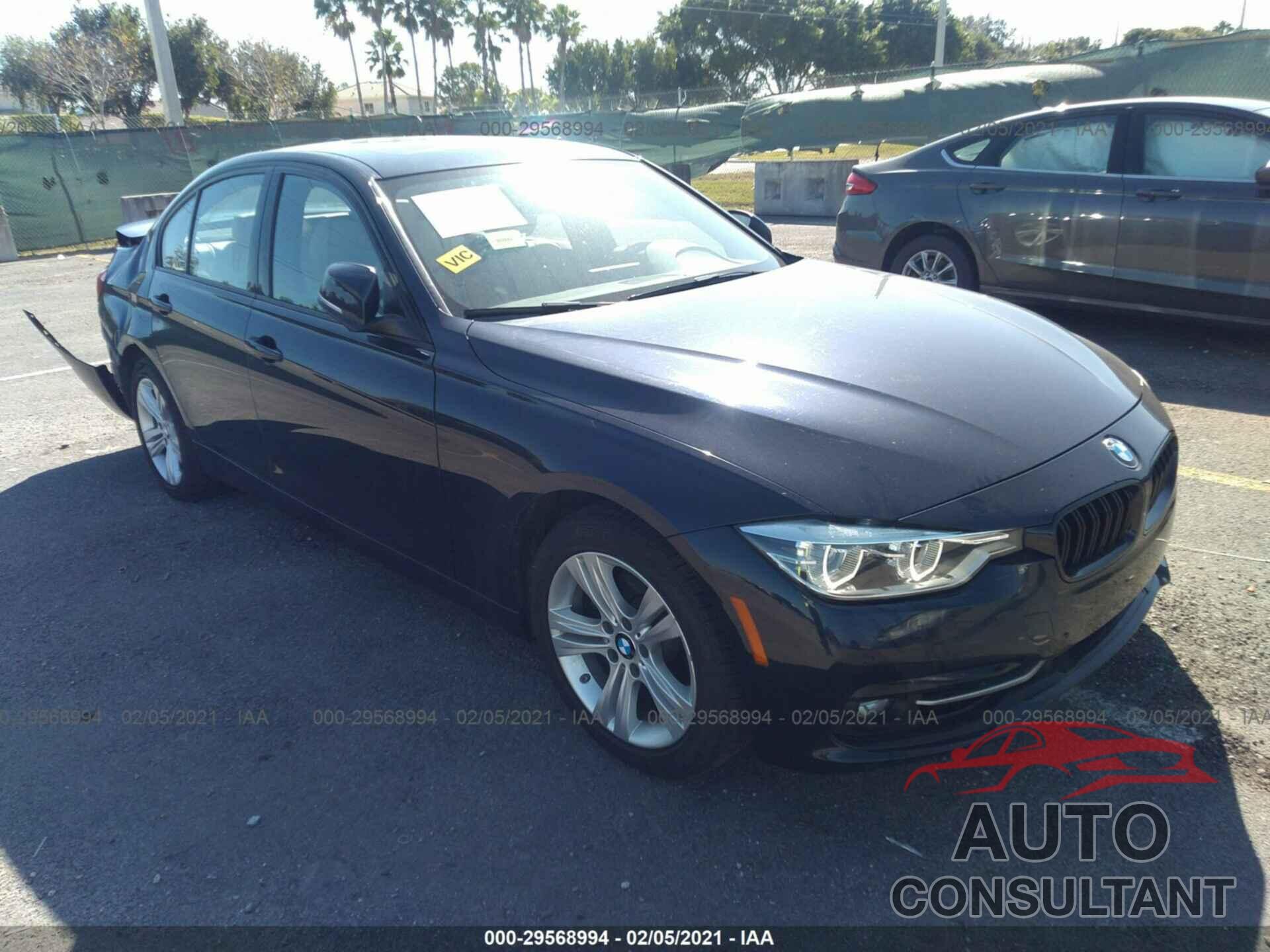 BMW 3 SERIES 2016 - WBA8E9G54GNT45102