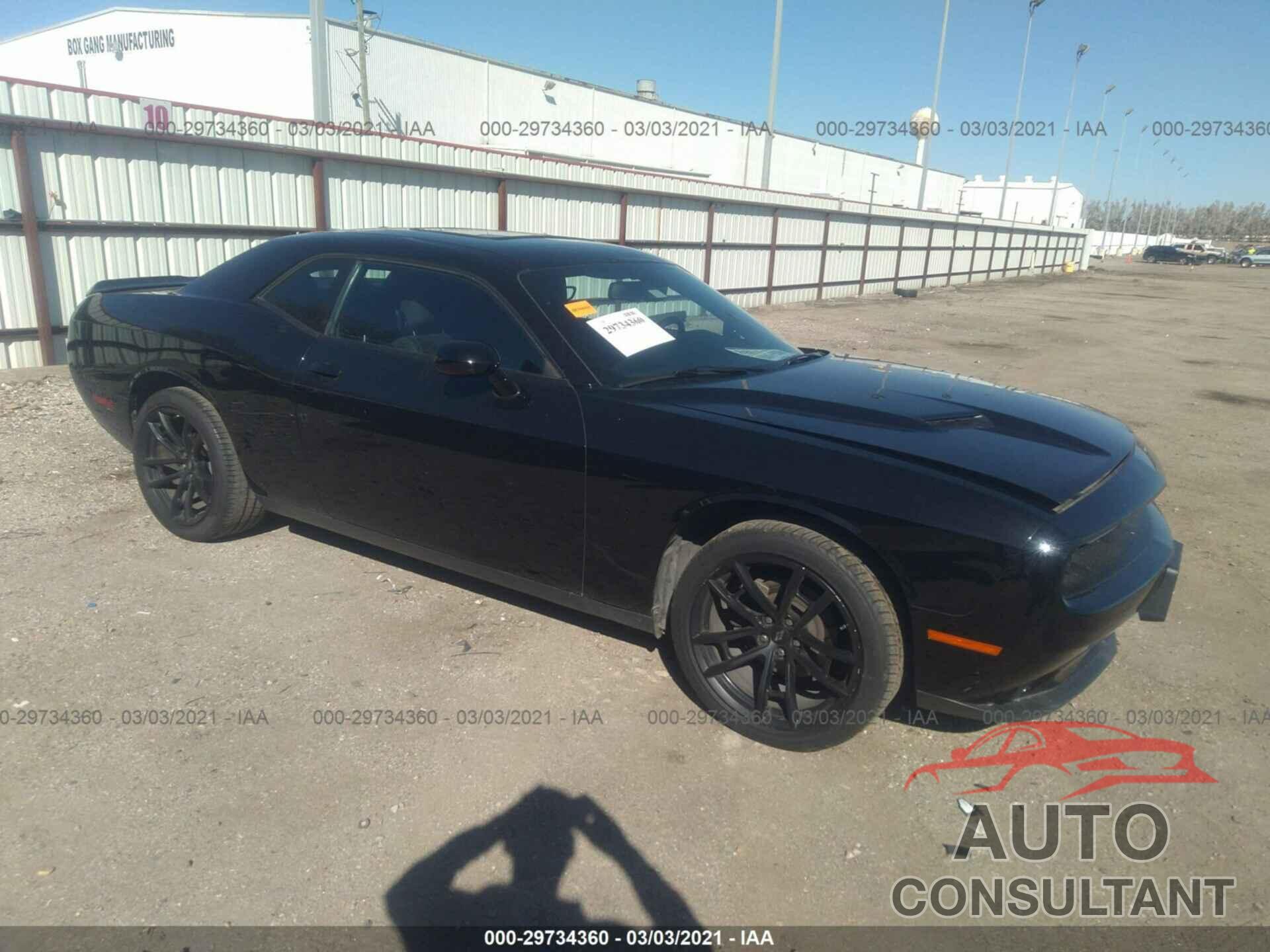 DODGE CHALLENGER 2019 - 2C3CDZAG5KH560651