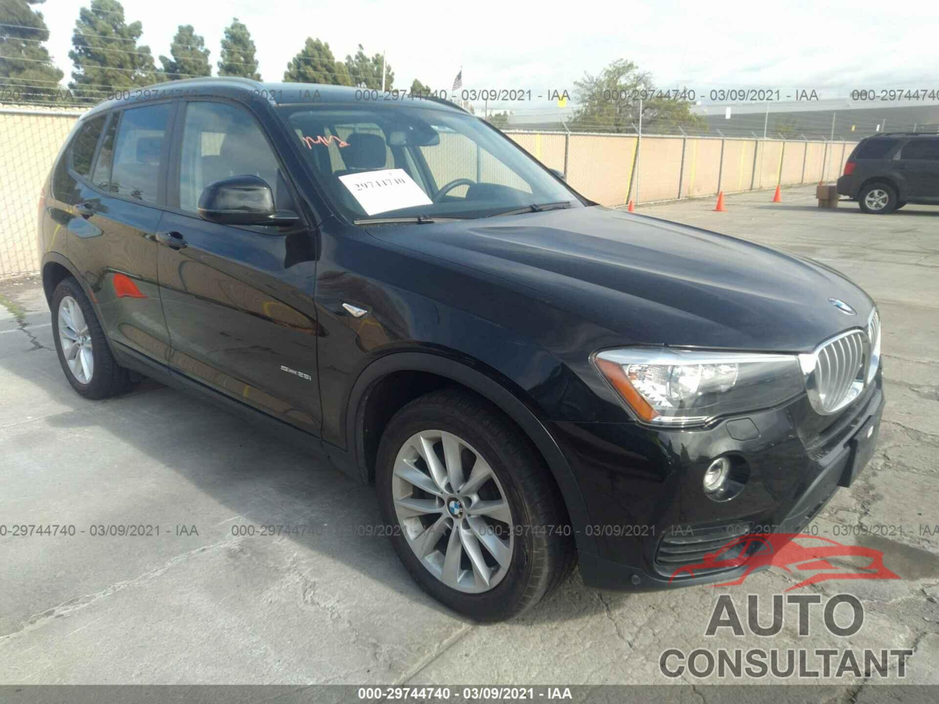 BMW X3 2017 - 5UXWZ7C58H0V84934
