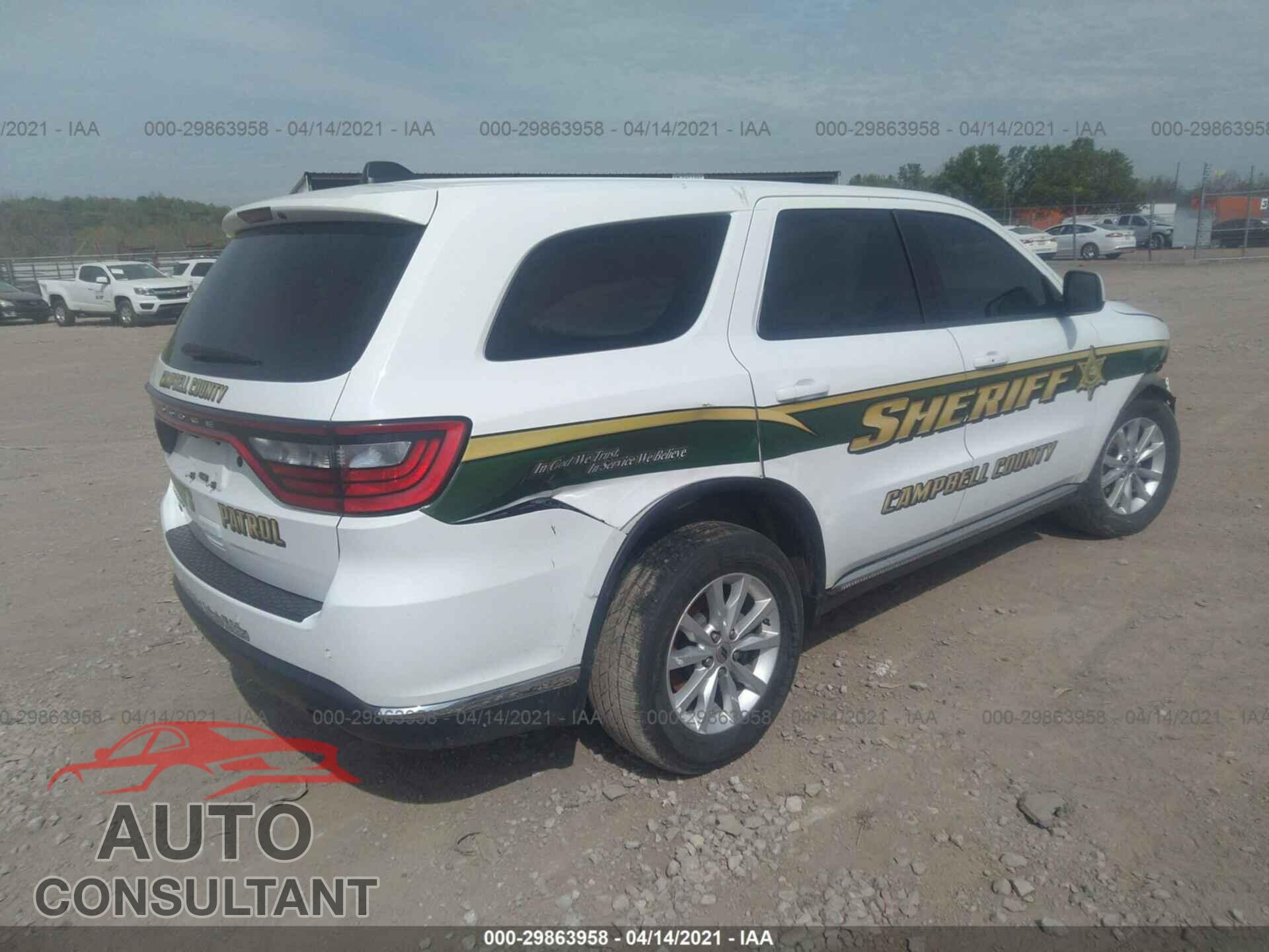 DODGE DURANGO 2019 - 1C4RDJFG8KC839899