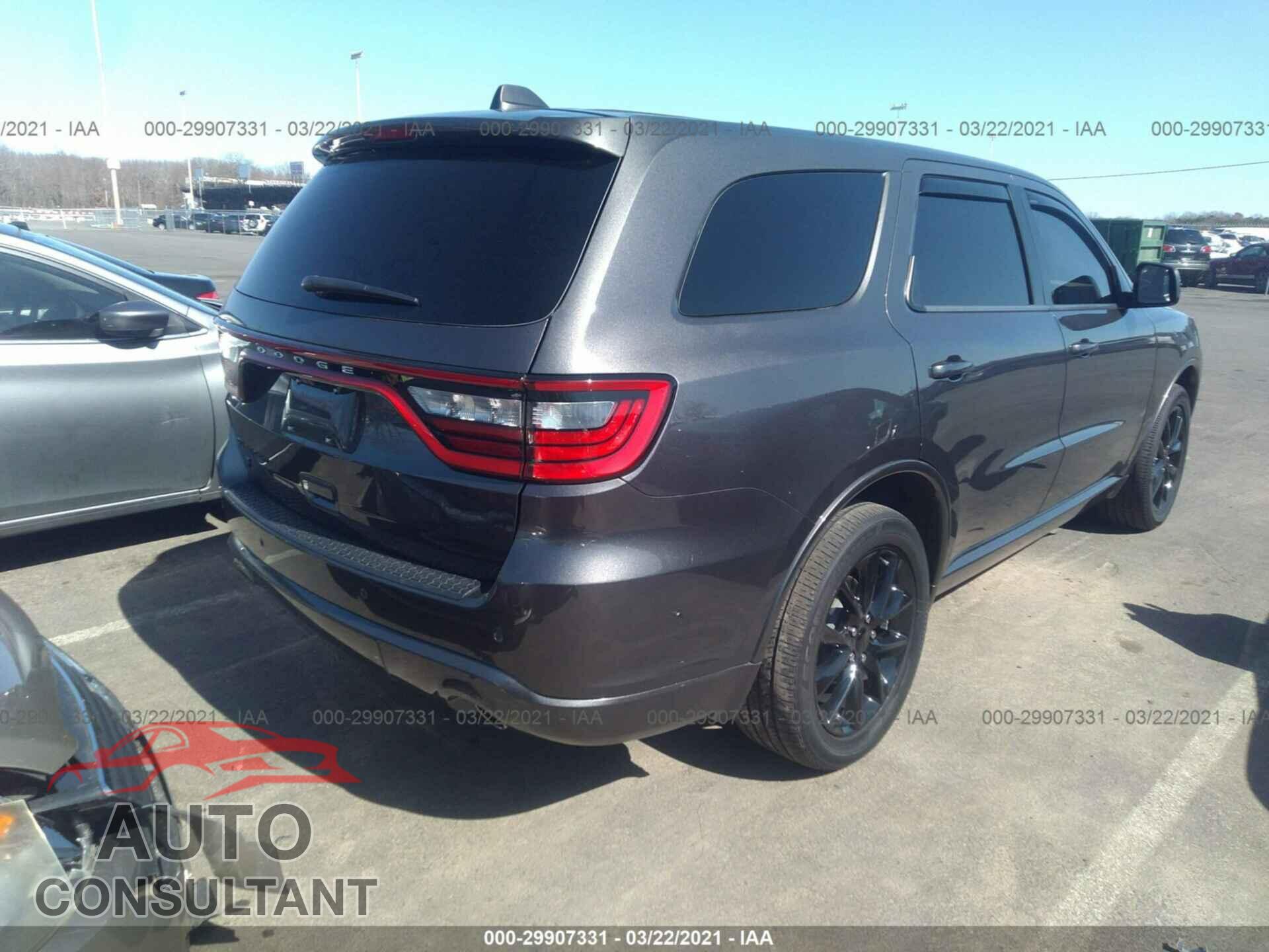 DODGE DURANGO 2018 - 1C4RDJAG0JC330475
