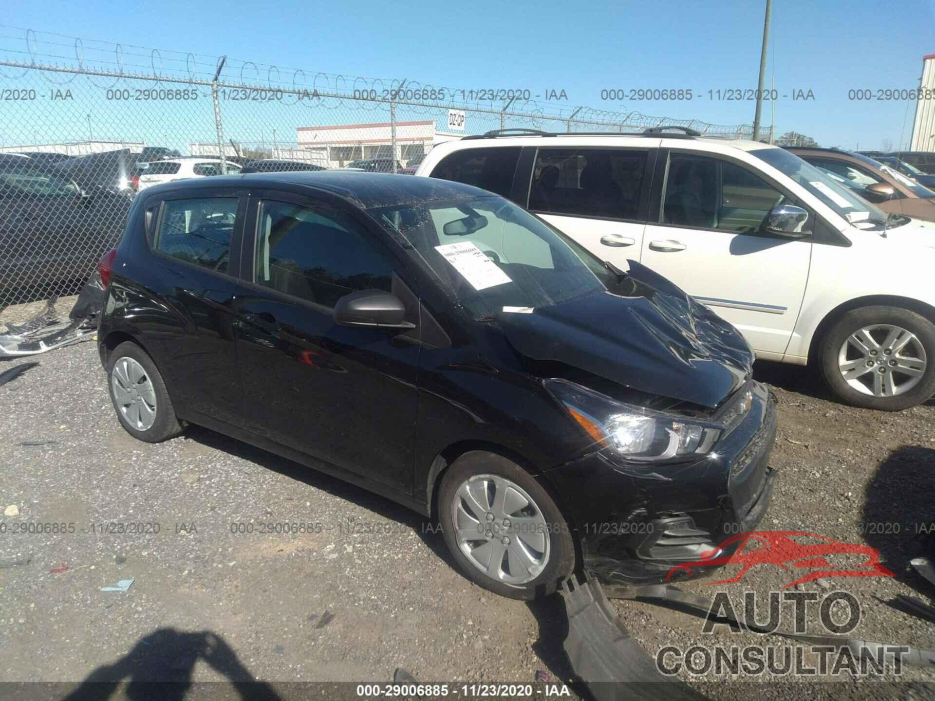 CHEVROLET SPARK 2018 - KL8CB6SA3JC452128