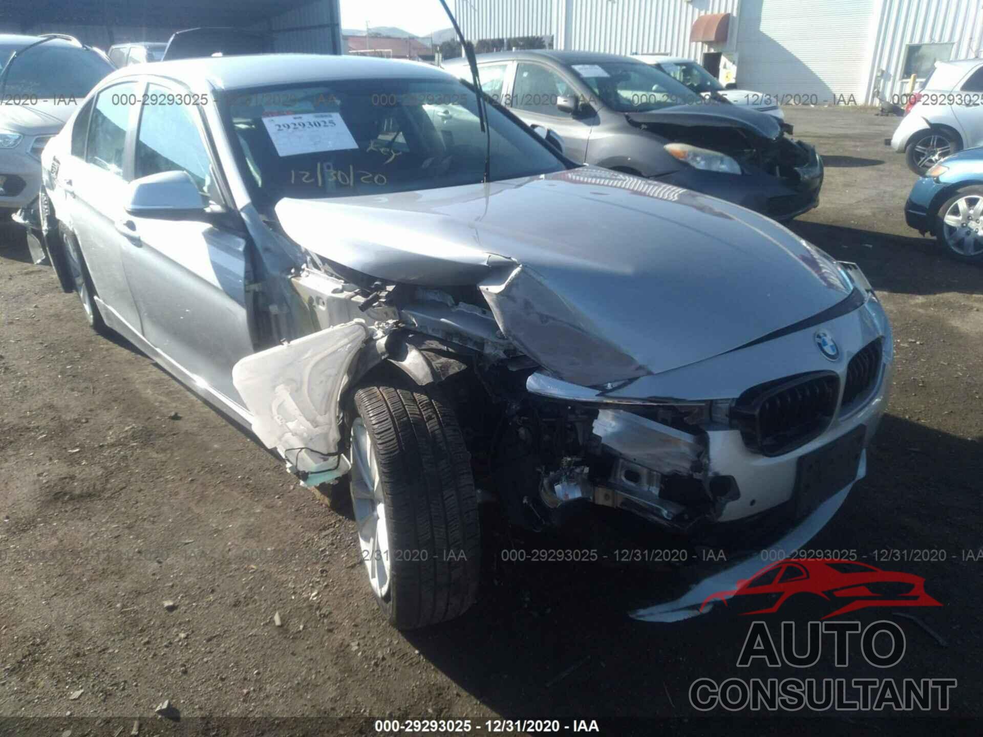 BMW 3 SERIES 2017 - WBA8E1G30HNU17902