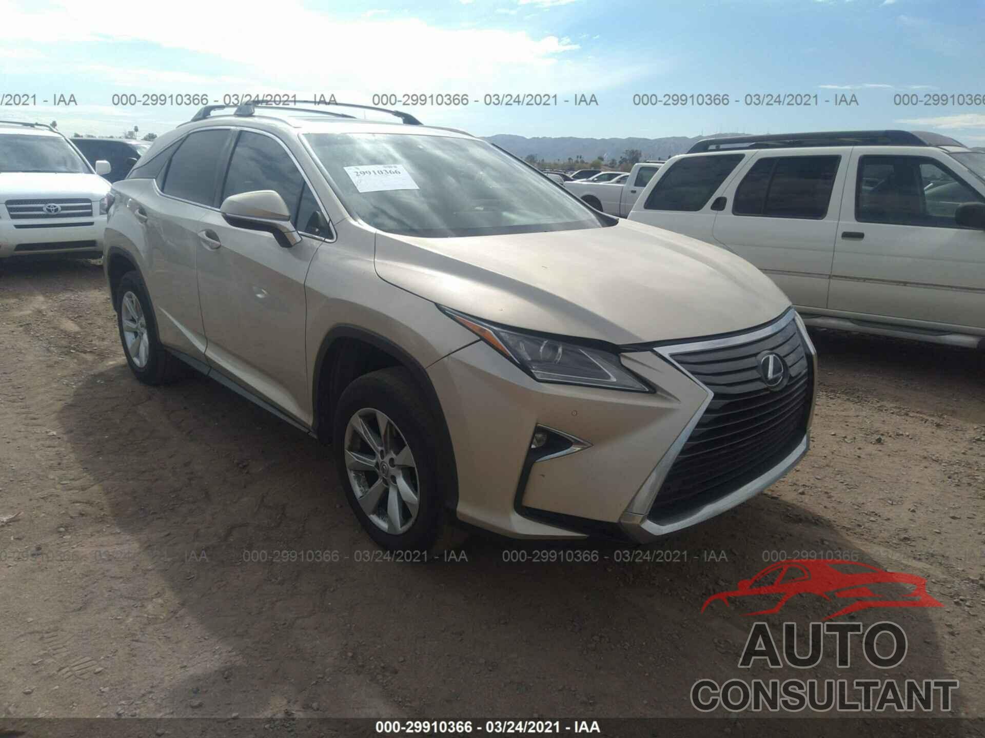 LEXUS RX 350 2016 - 2T2ZZMCAXGC019174