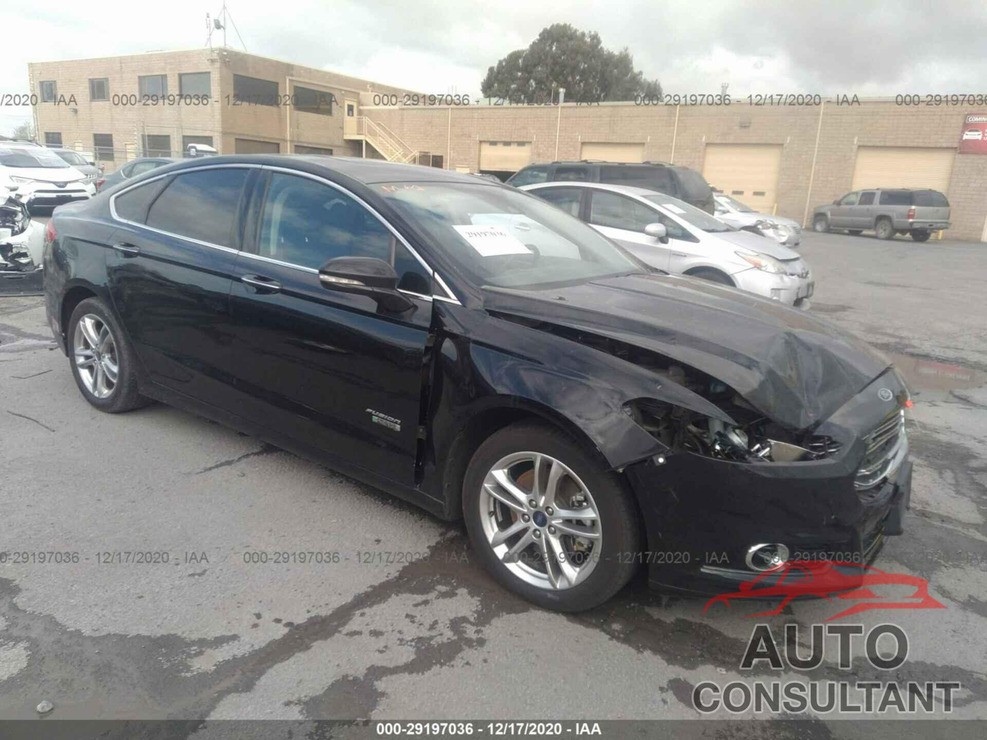 FORD FUSION ENERGI 2016 - 3FA6P0SU3GR216270