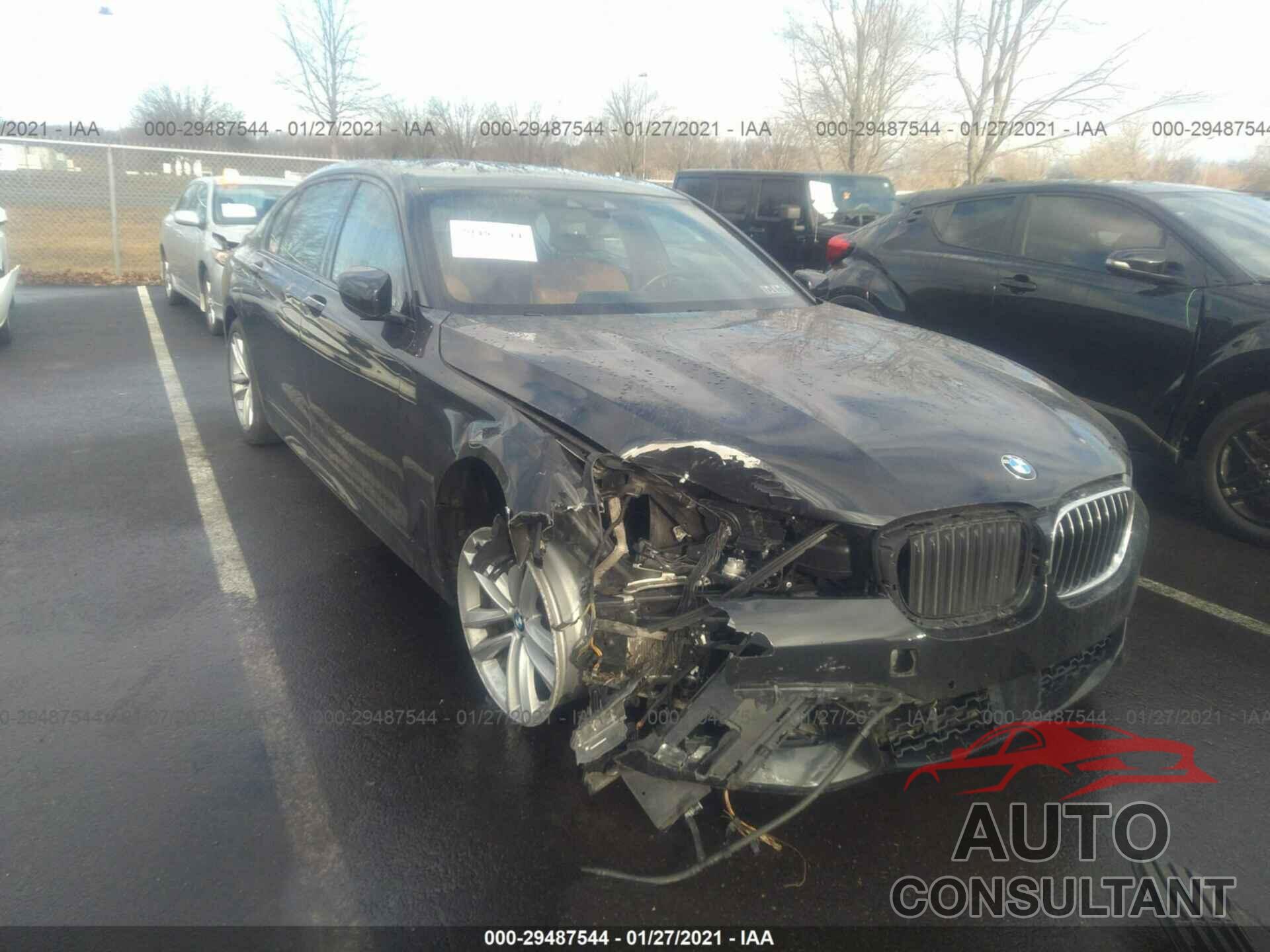 BMW 7 SERIES 2016 - WBA7F2C57GG420353