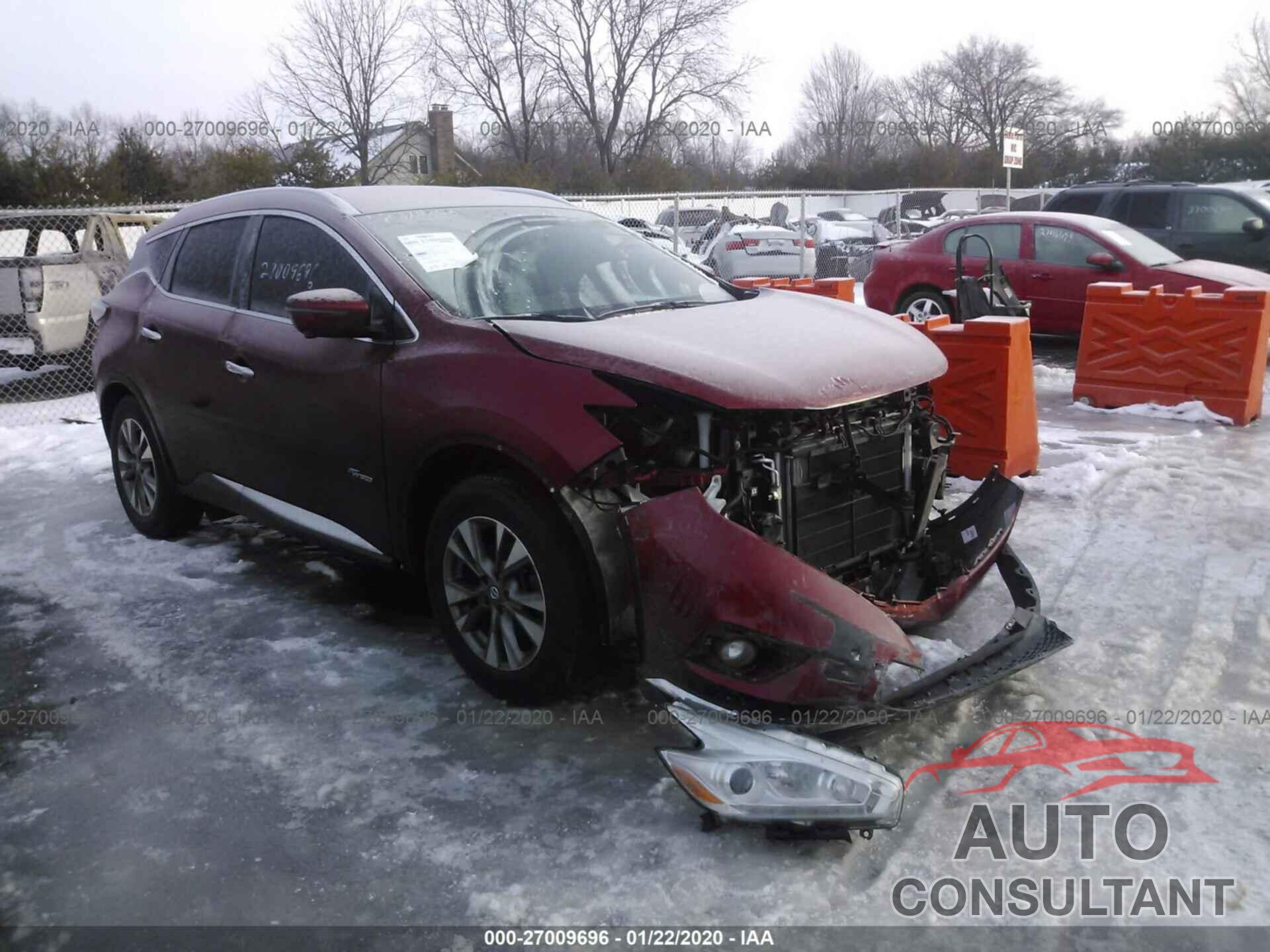 NISSAN MURANO 2016 - 5N1CZ2MG5GN150975