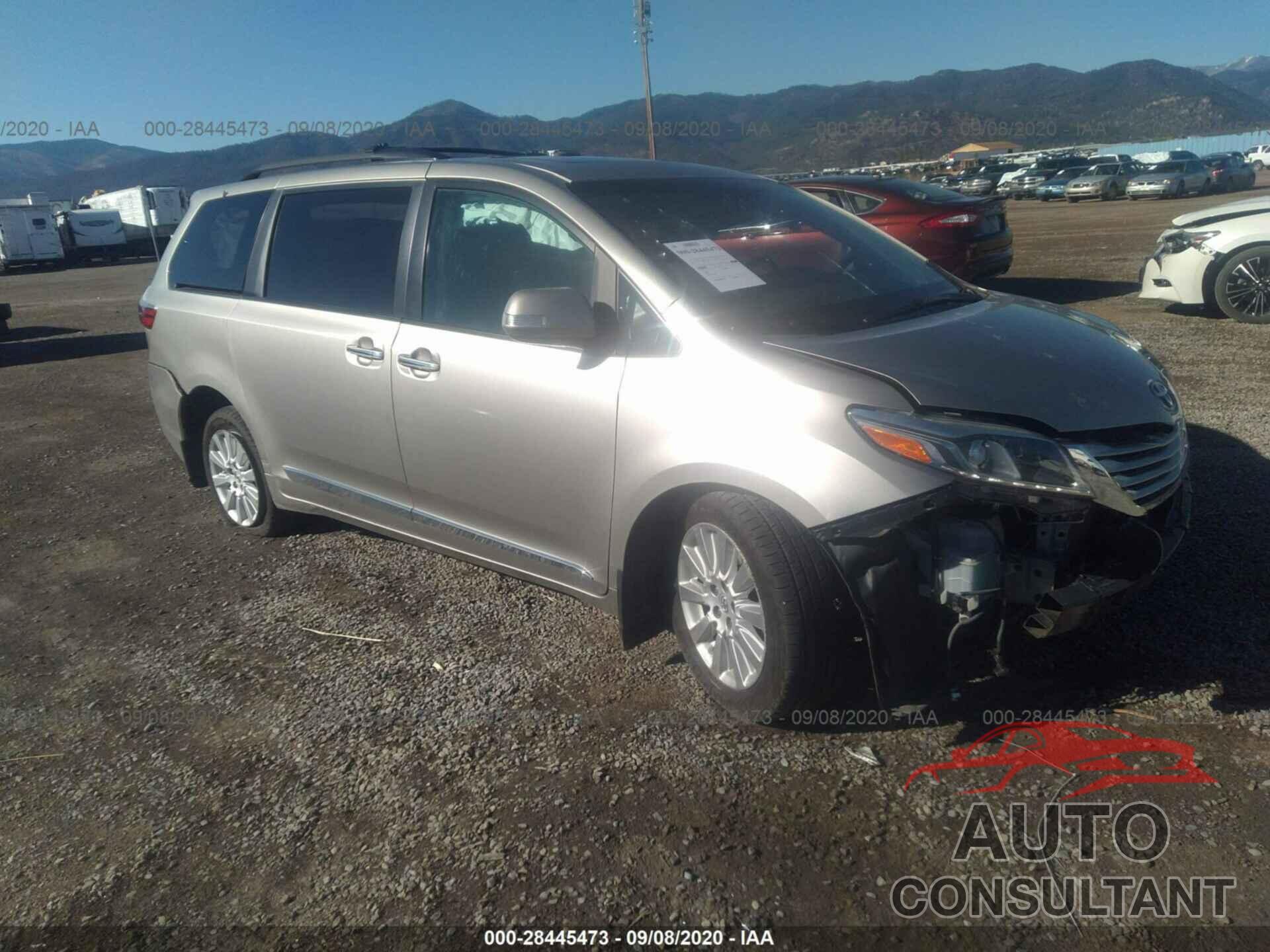 TOYOTA SIENNA 2016 - 5TDYK3DC8GS716980