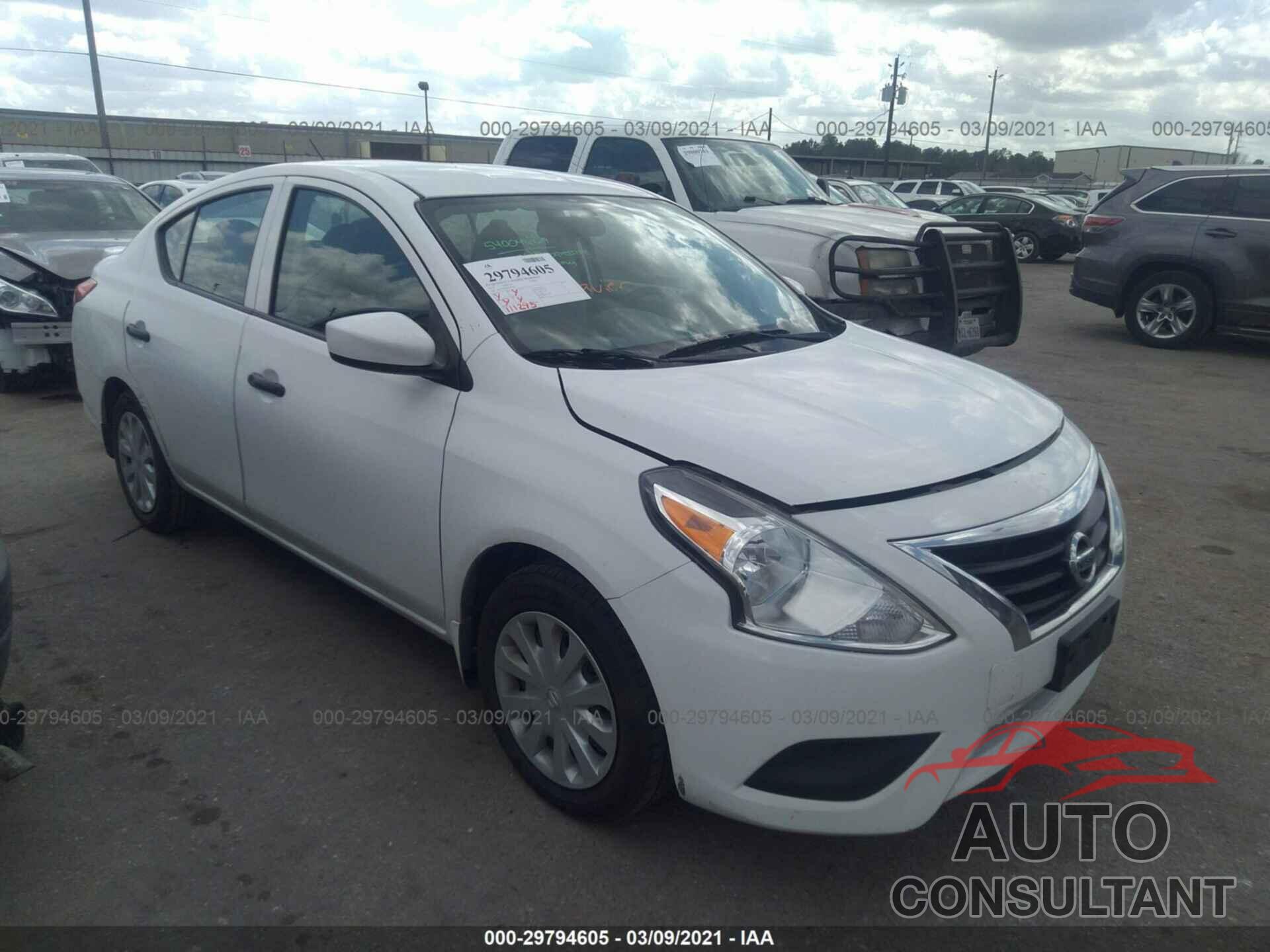 NISSAN VERSA 2016 - 3N1CN7AP8GL869545