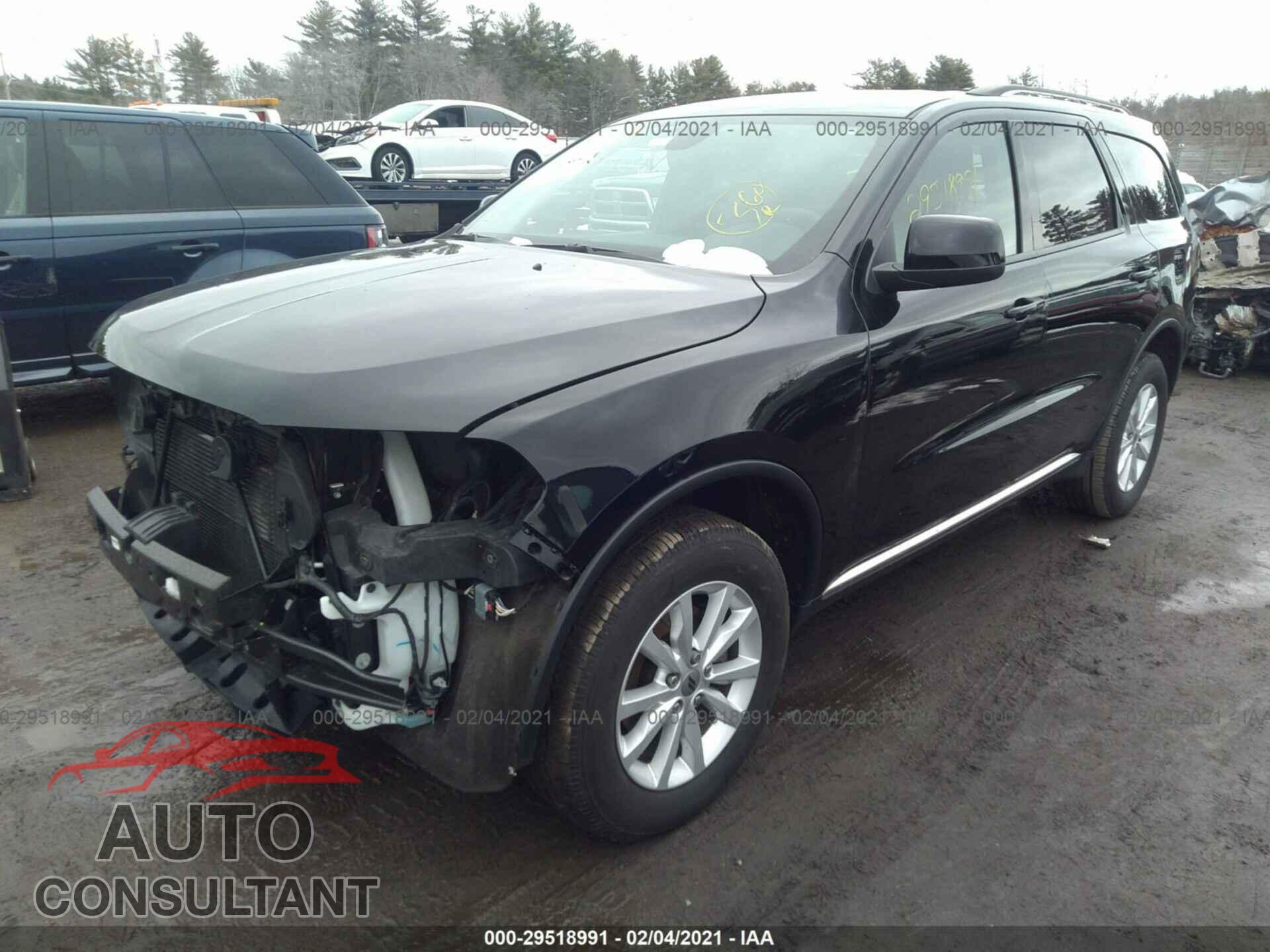 DODGE DURANGO 2019 - 1C4RDJAG5KC848566