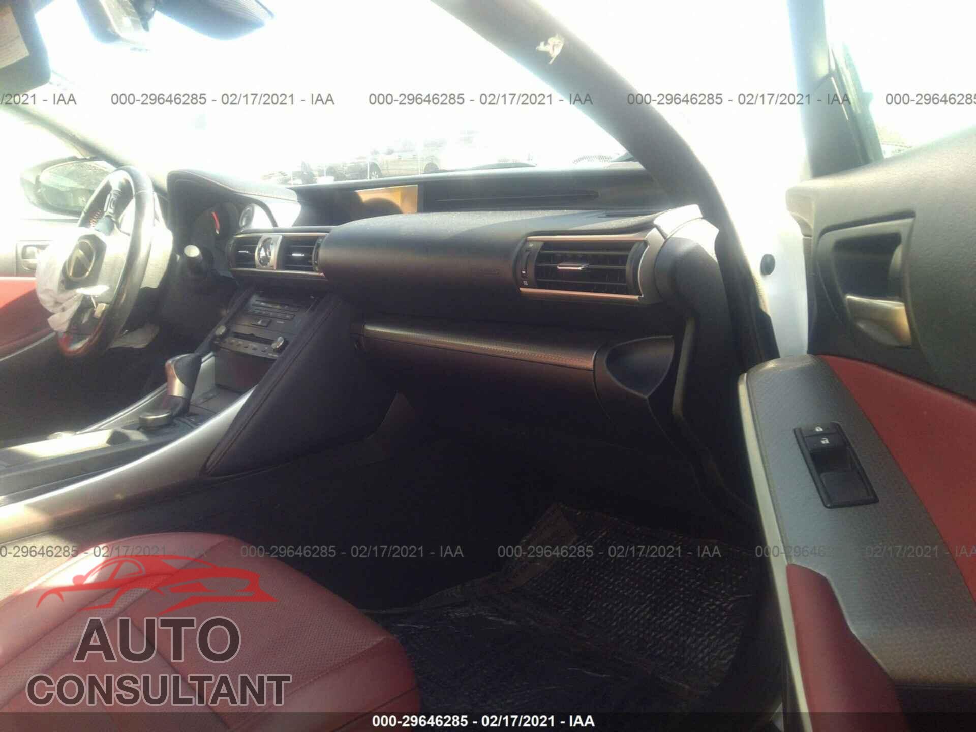 LEXUS IS 2017 - JTHBA1D2XH5039926