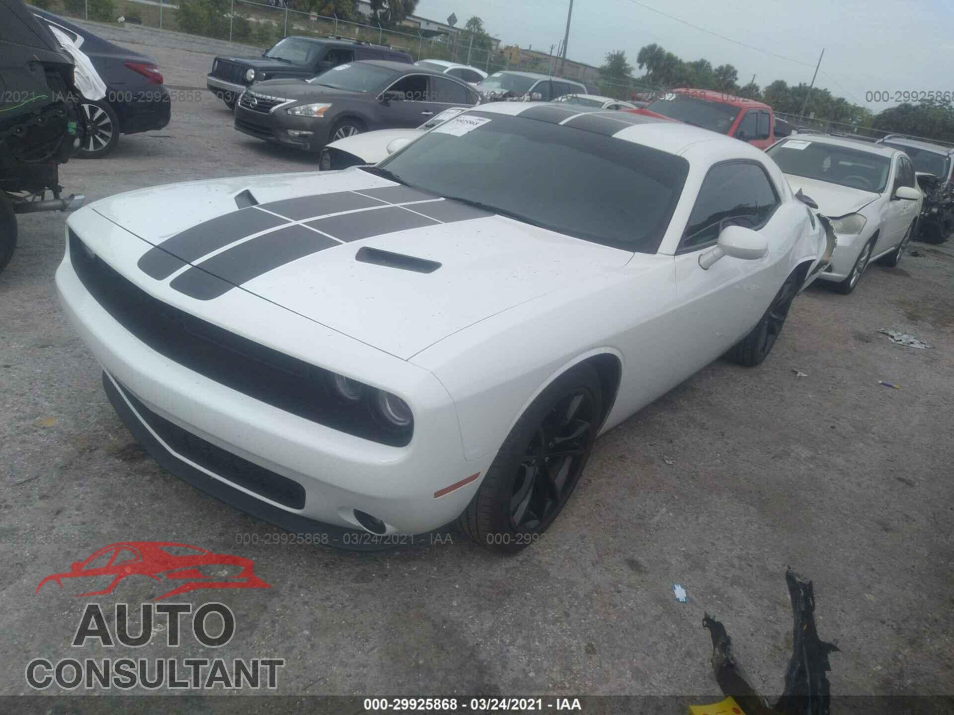 DODGE CHALLENGER 2016 - 2C3CDZAG2GH231929