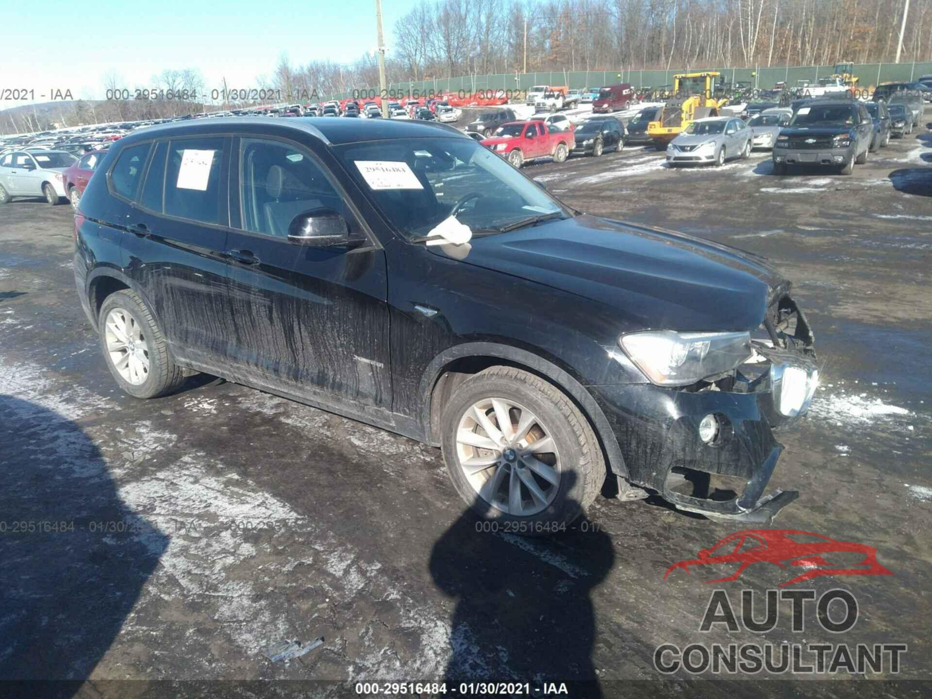 BMW X3 2017 - 5UXWX9C3XH0T23112