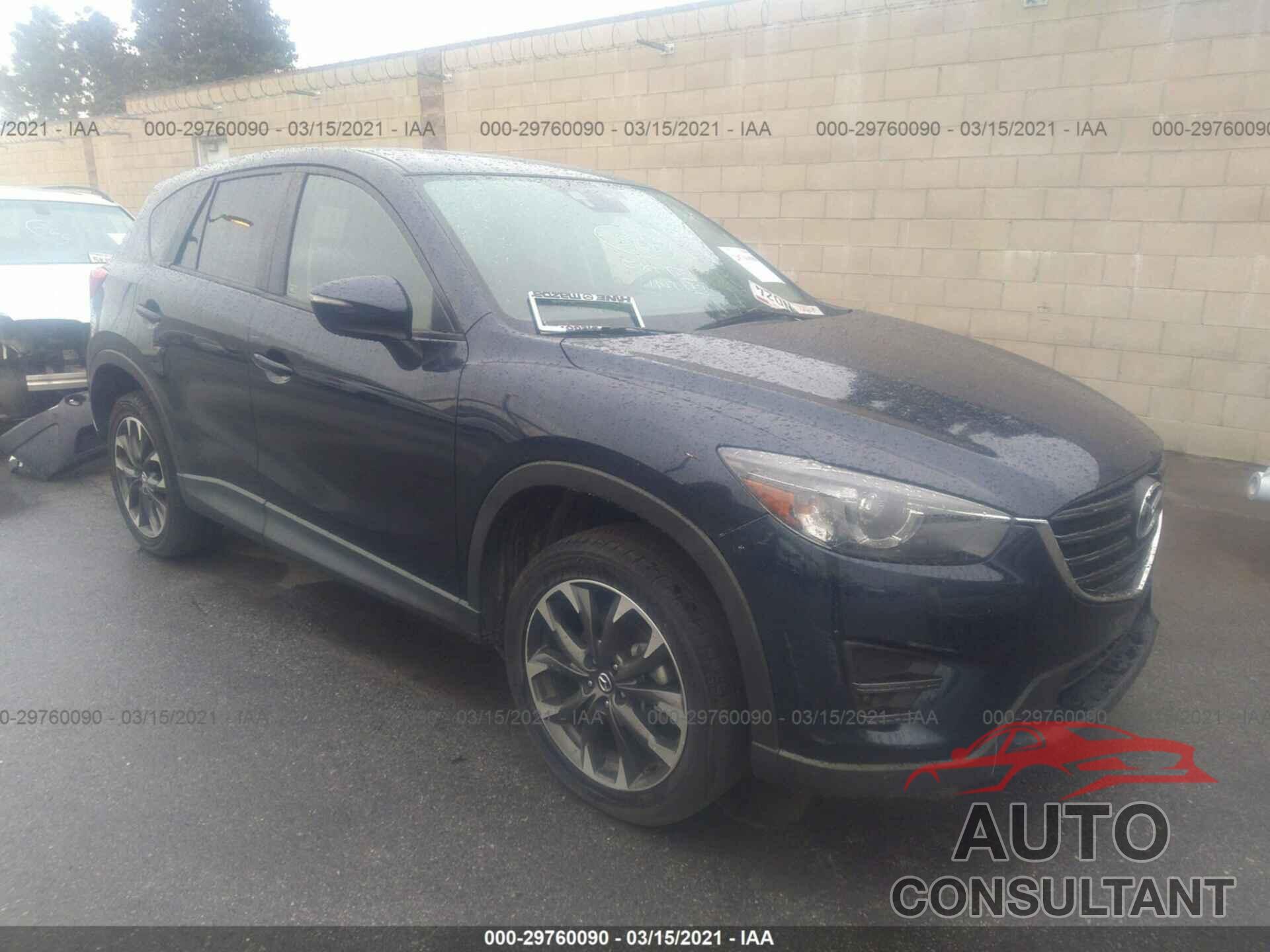 MAZDA CX-5 2016 - JM3KE2DY9G0786324