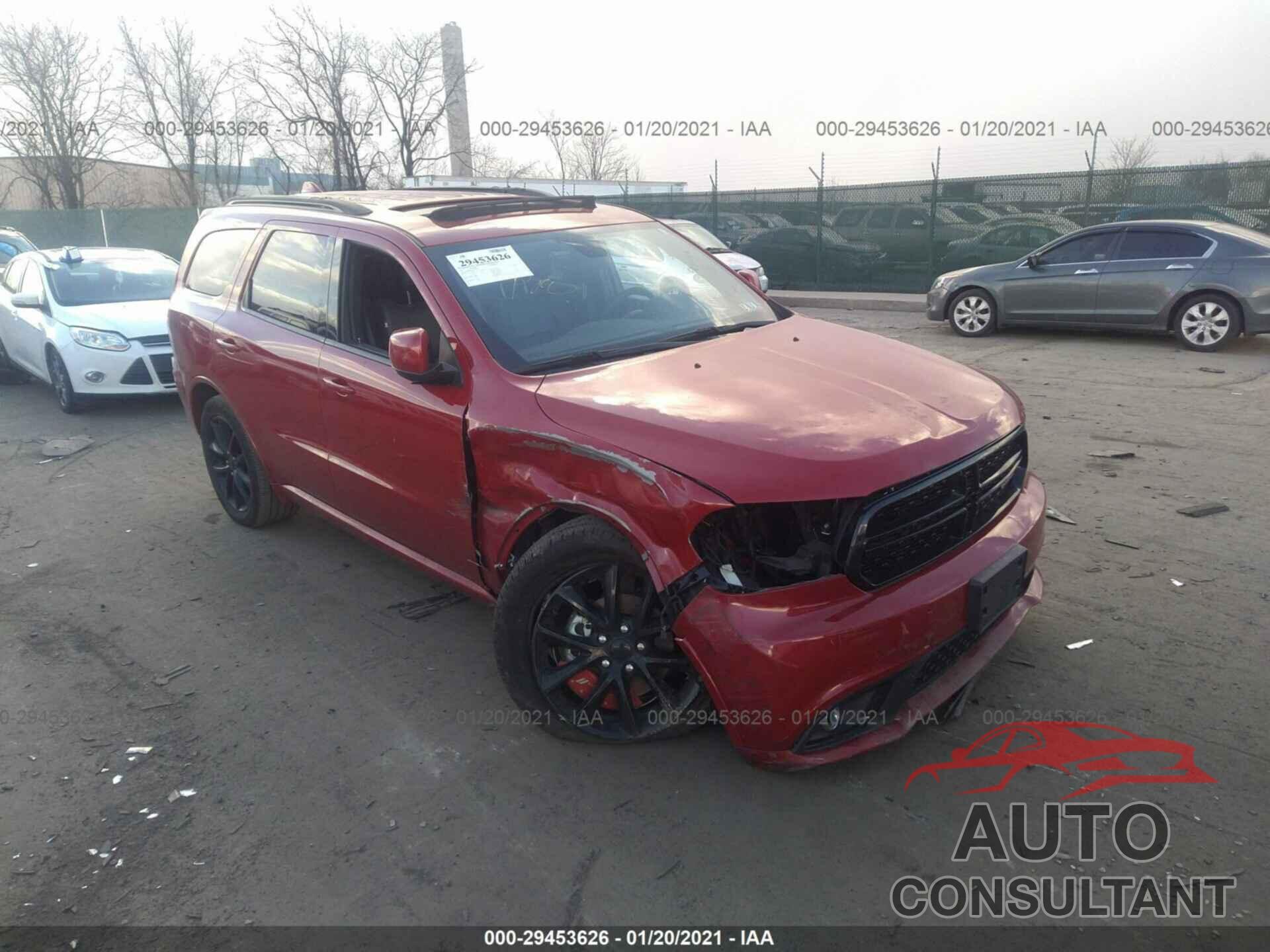 DODGE DURANGO 2017 - 1C4RDJDG3HC907019