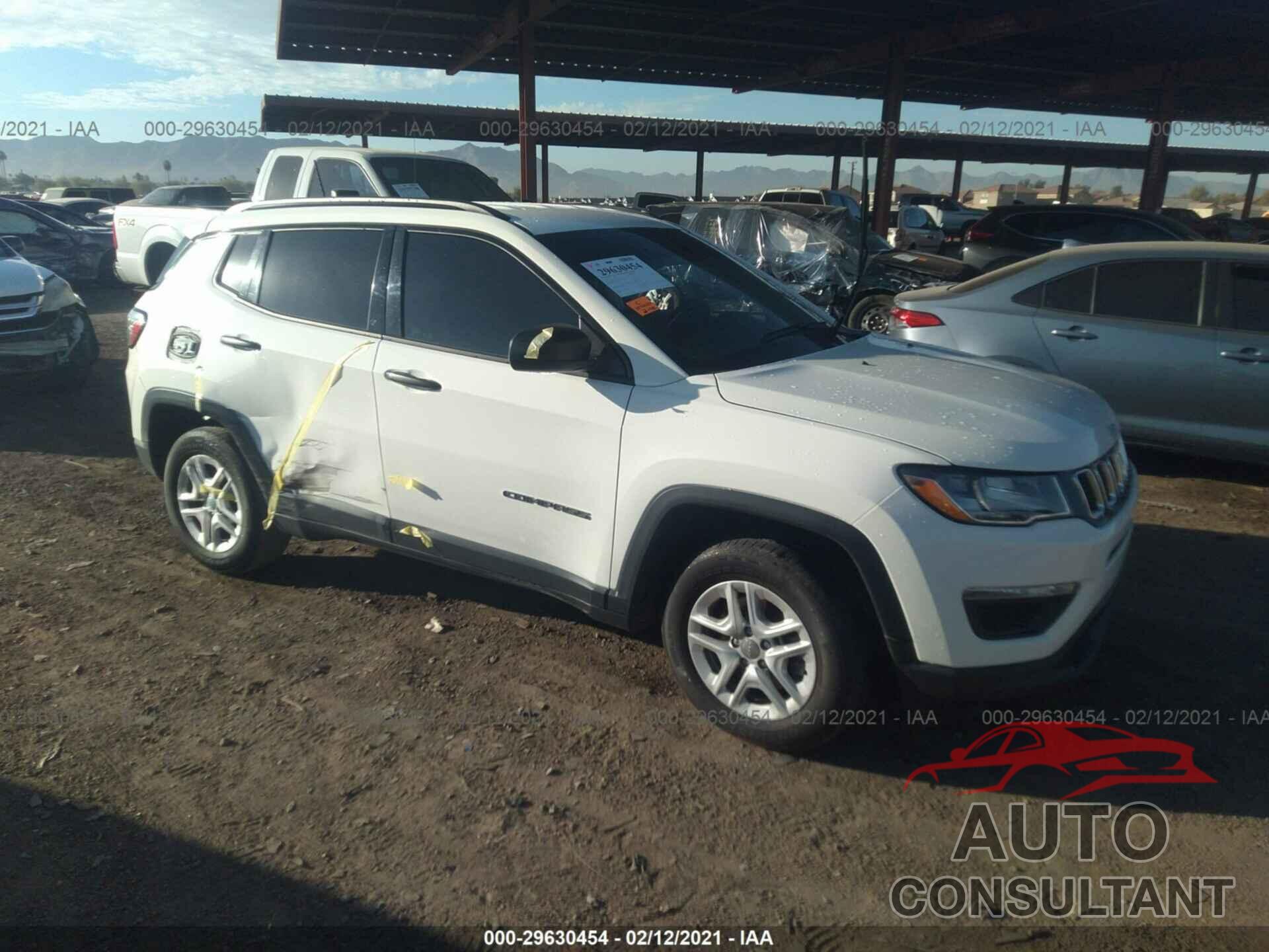 JEEP COMPASS 2018 - 3C4NJCAB7JT286583