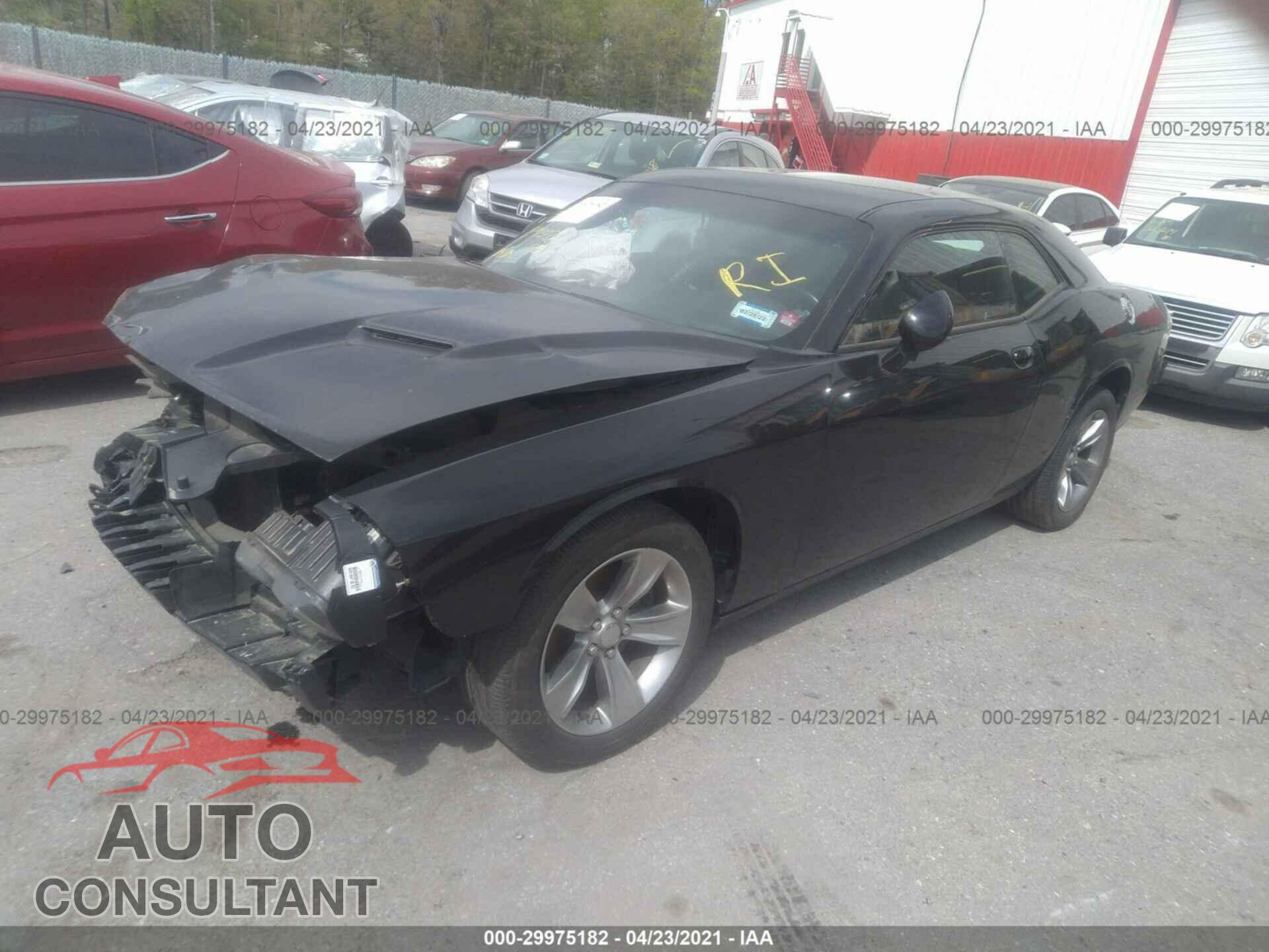 DODGE CHALLENGER 2016 - 2C3CDZAG6GH254839