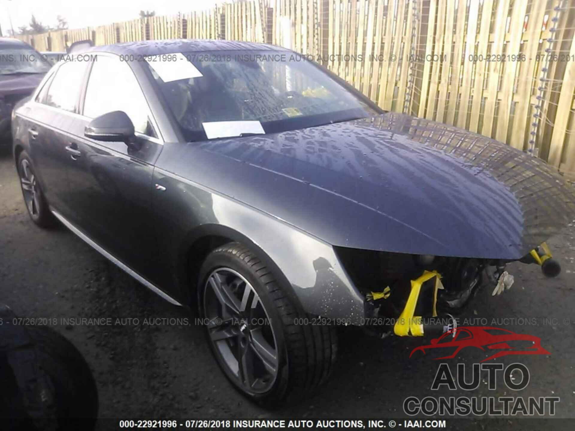 Audi A4 2018 - WAUENAF40JA061722