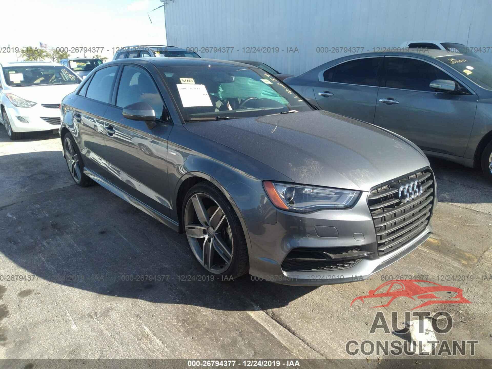 Audi A3 2016 - WAUA7GFF4G1114234