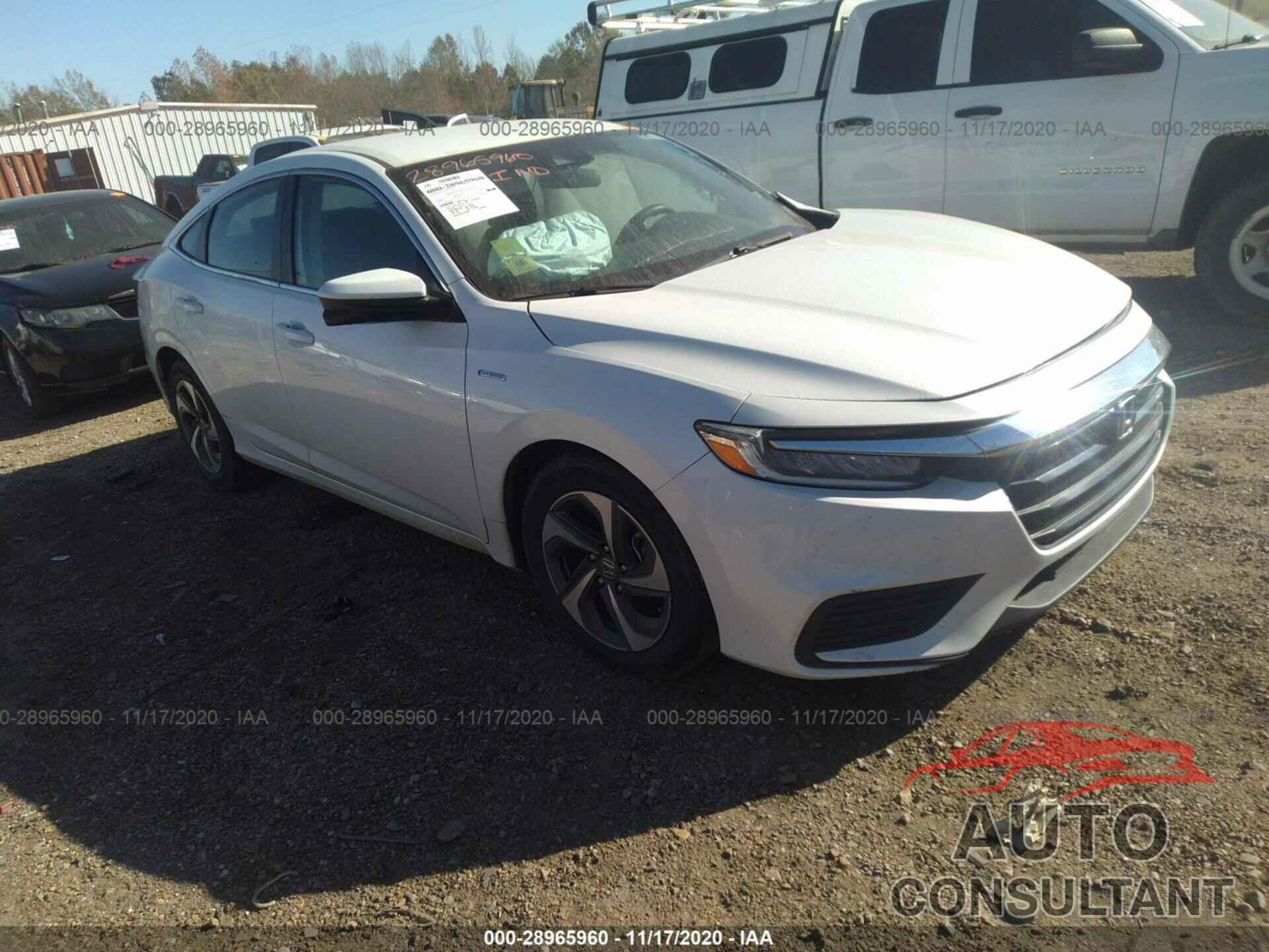 HONDA INSIGHT 2019 - 19XZE4F55KE002954