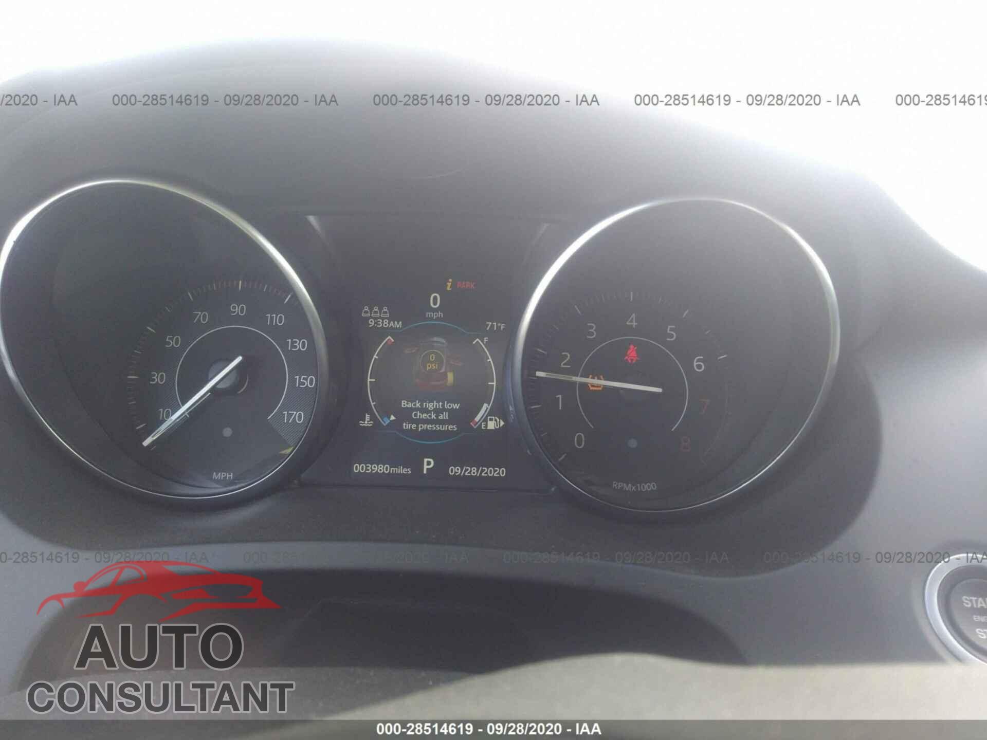 JAGUAR E-PACE 2020 - SADFK2FX7L1Z87087