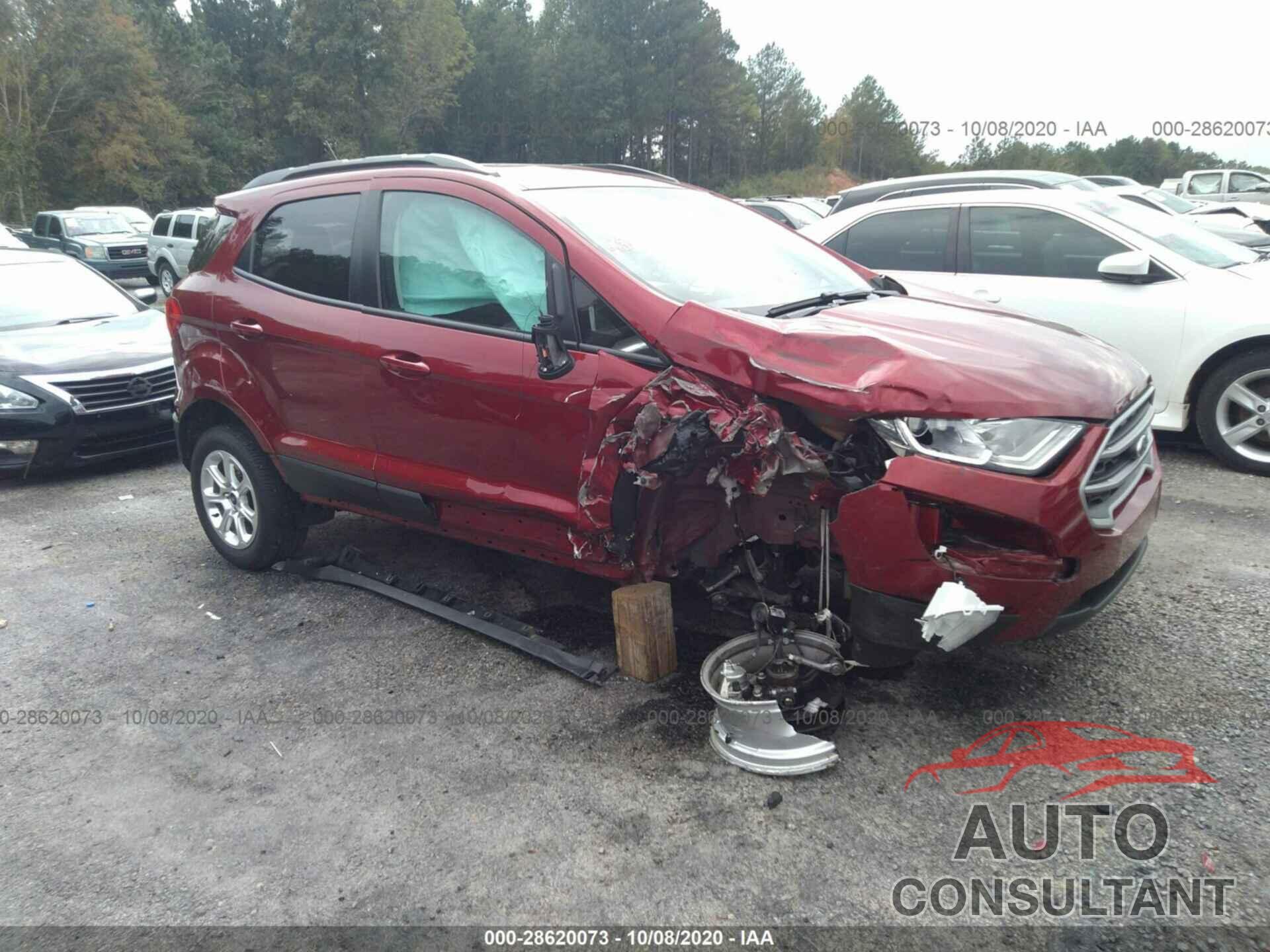 FORD ECOSPORT 2018 - MAJ3P1TE9JC225559