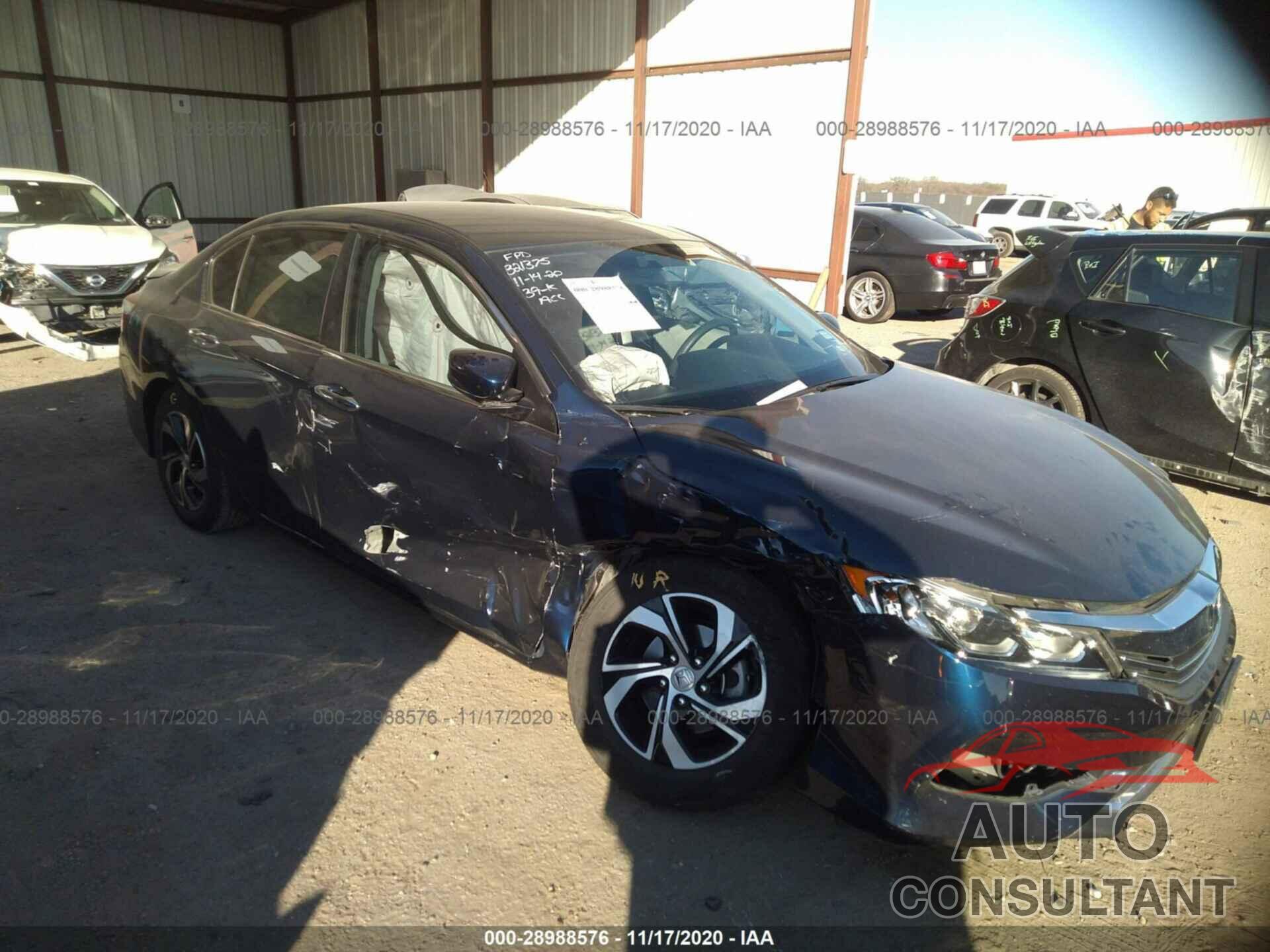 HONDA ACCORD SEDAN 2017 - 1HGCR2F3XHA288374