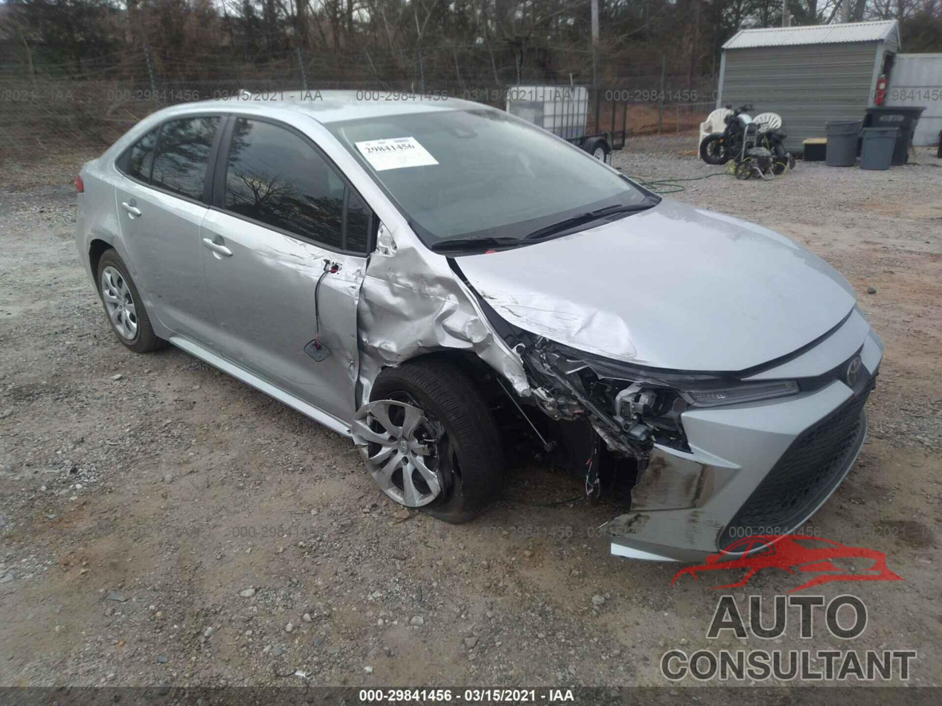 TOYOTA COROLLA 2021 - JTDEPMAE4MJ155895