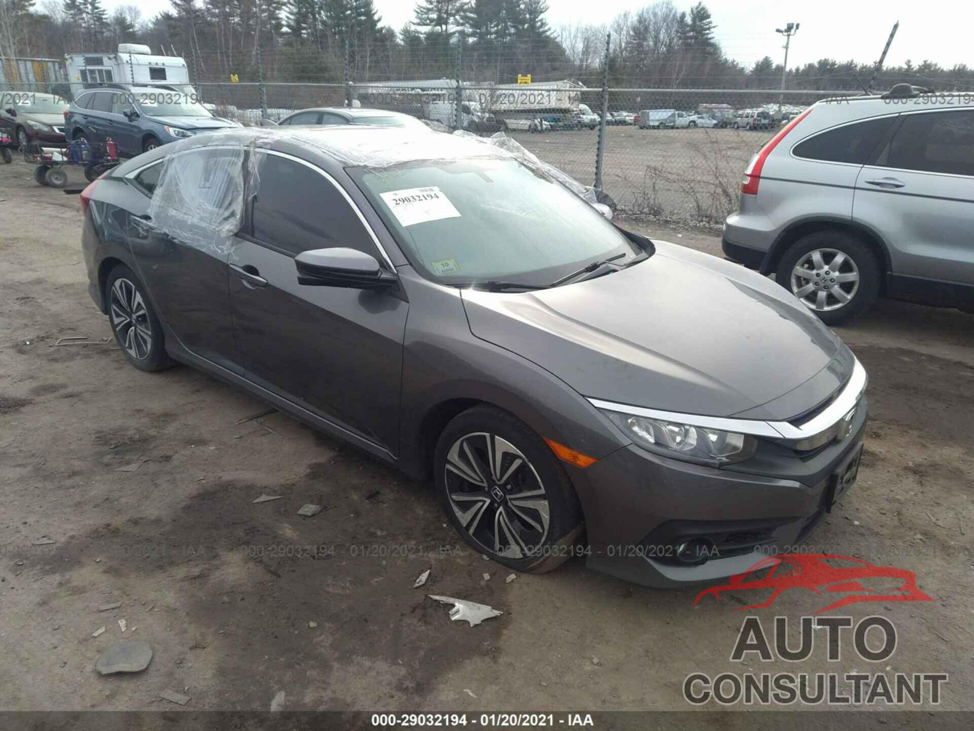 HONDA CIVIC SEDAN 2016 - 19XFC1F38GE210730