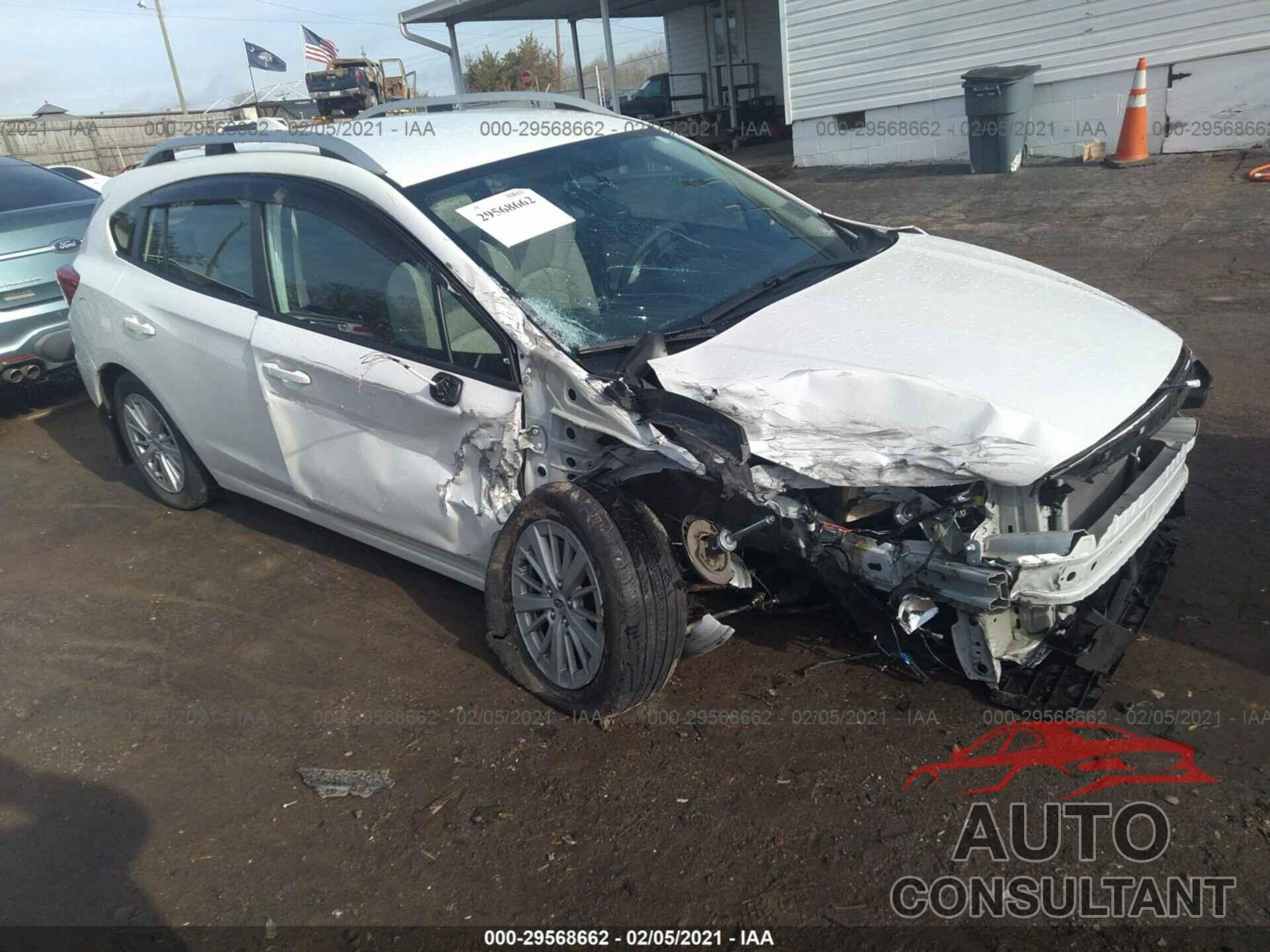 SUBARU IMPREZA 2018 - 4S3GTAB68J3709384