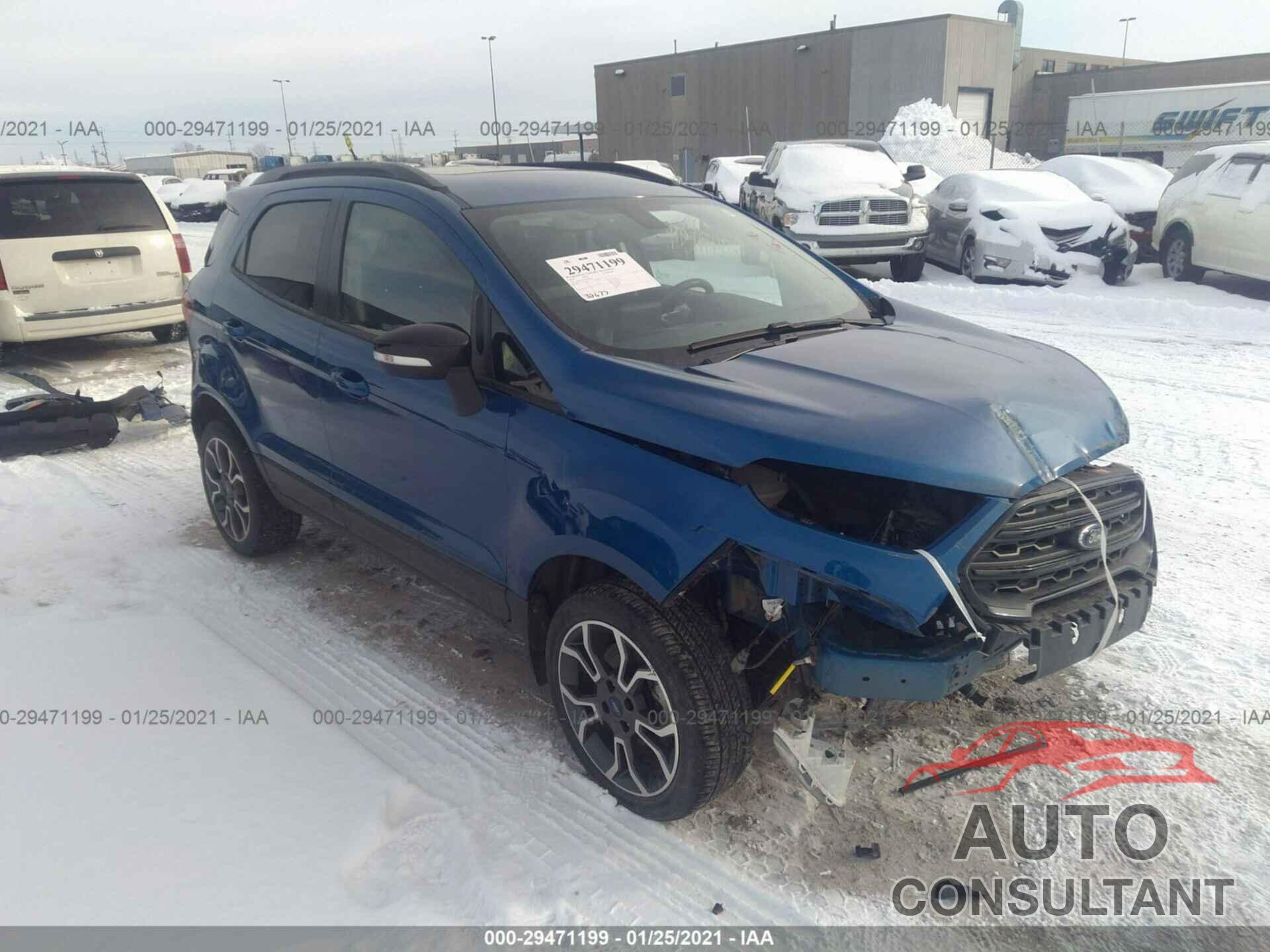 FORD ECOSPORT 2019 - MAJ6S3JL4KC271066