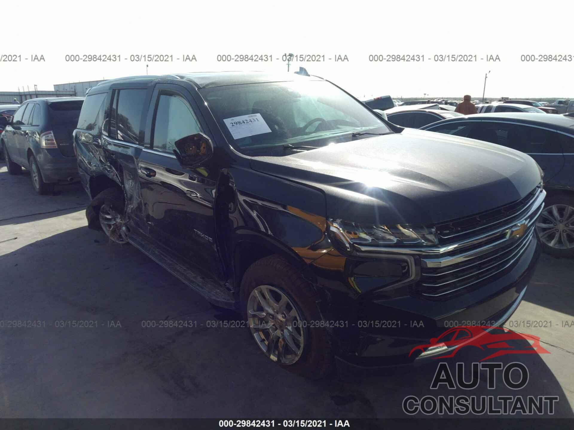 CHEVROLET TAHOE 2021 - 1GNSKNKD3MR171561