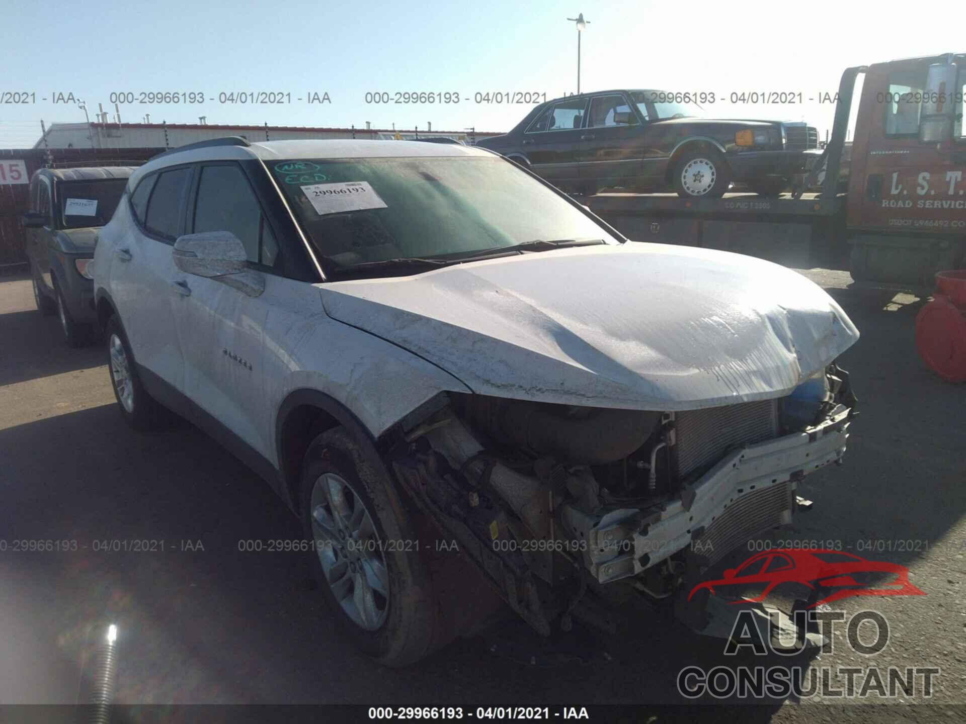 CHEVROLET BLAZER 2021 - 3GNKBJRS7MS522322