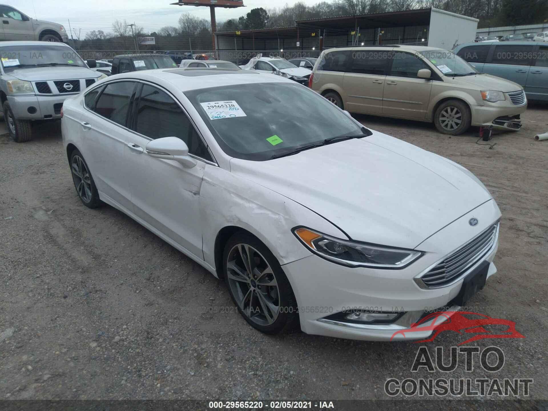 FORD FUSION 2017 - 3FA6P0K91HR140741