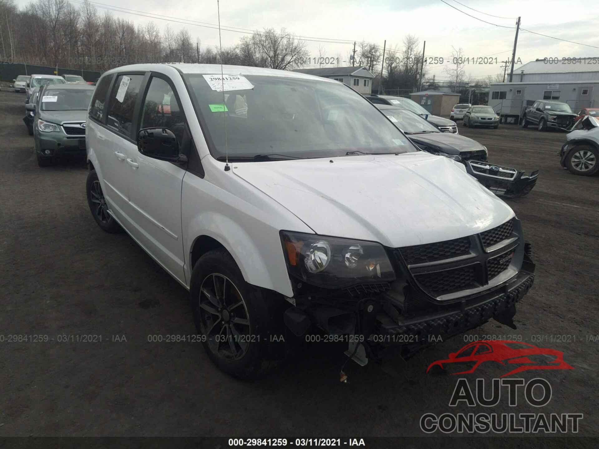 DODGE GRAND CARAVAN 2016 - 2C4RDGCG0GR276367