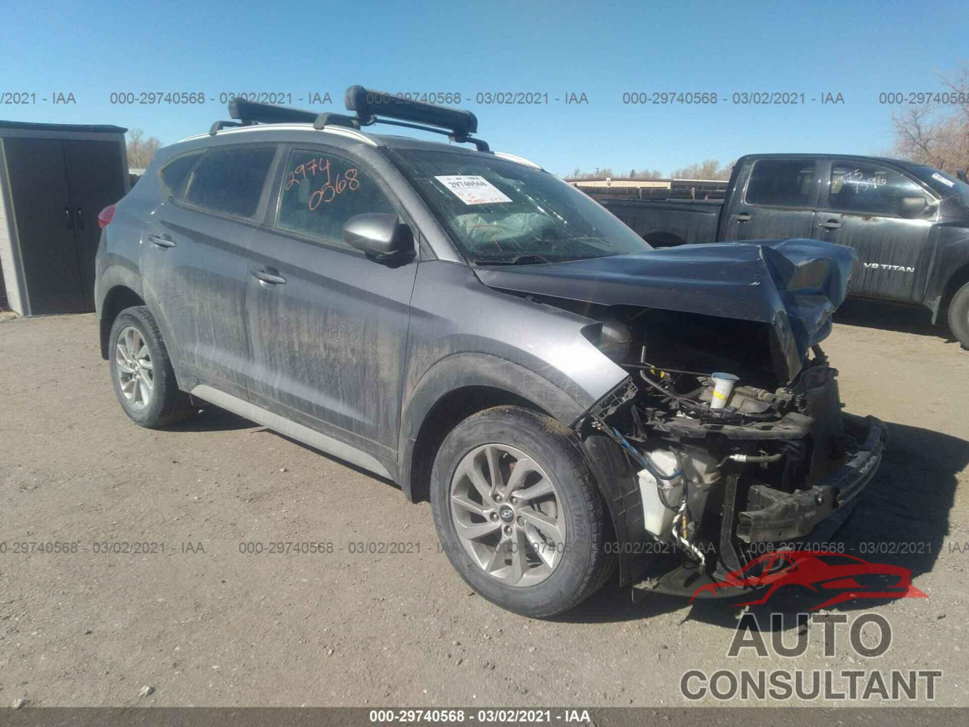 HYUNDAI TUCSON 2018 - KM8J3CA47JU809144